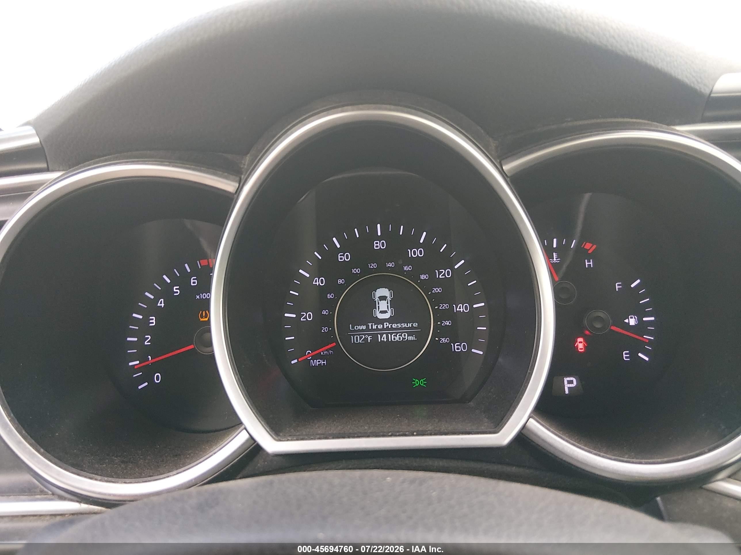 2015 Kia Optima Lx Black vin: KNAGM4A79F5619601