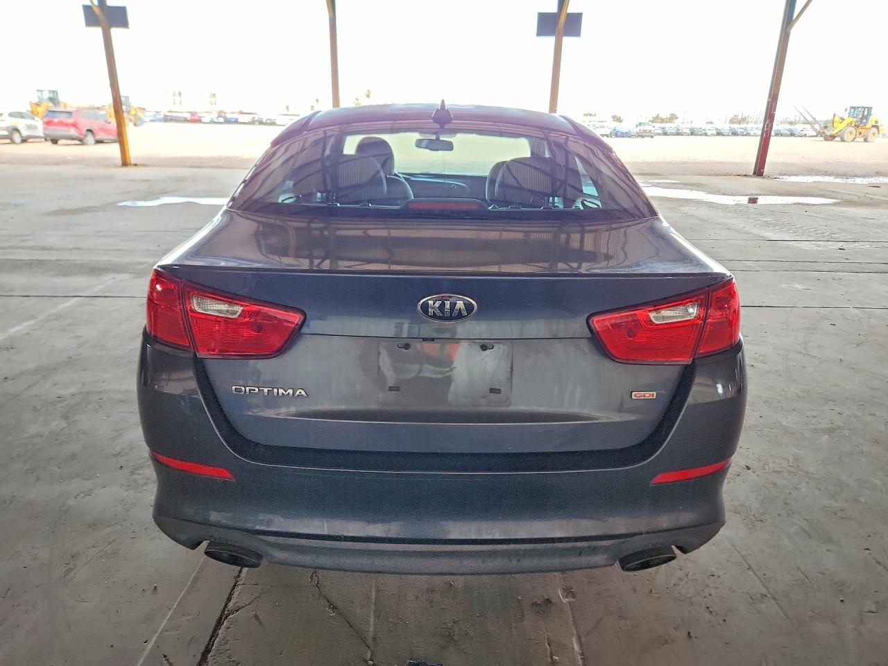 2015 Kia Optima Lx Gray vin: KNAGM4A79F5632008
