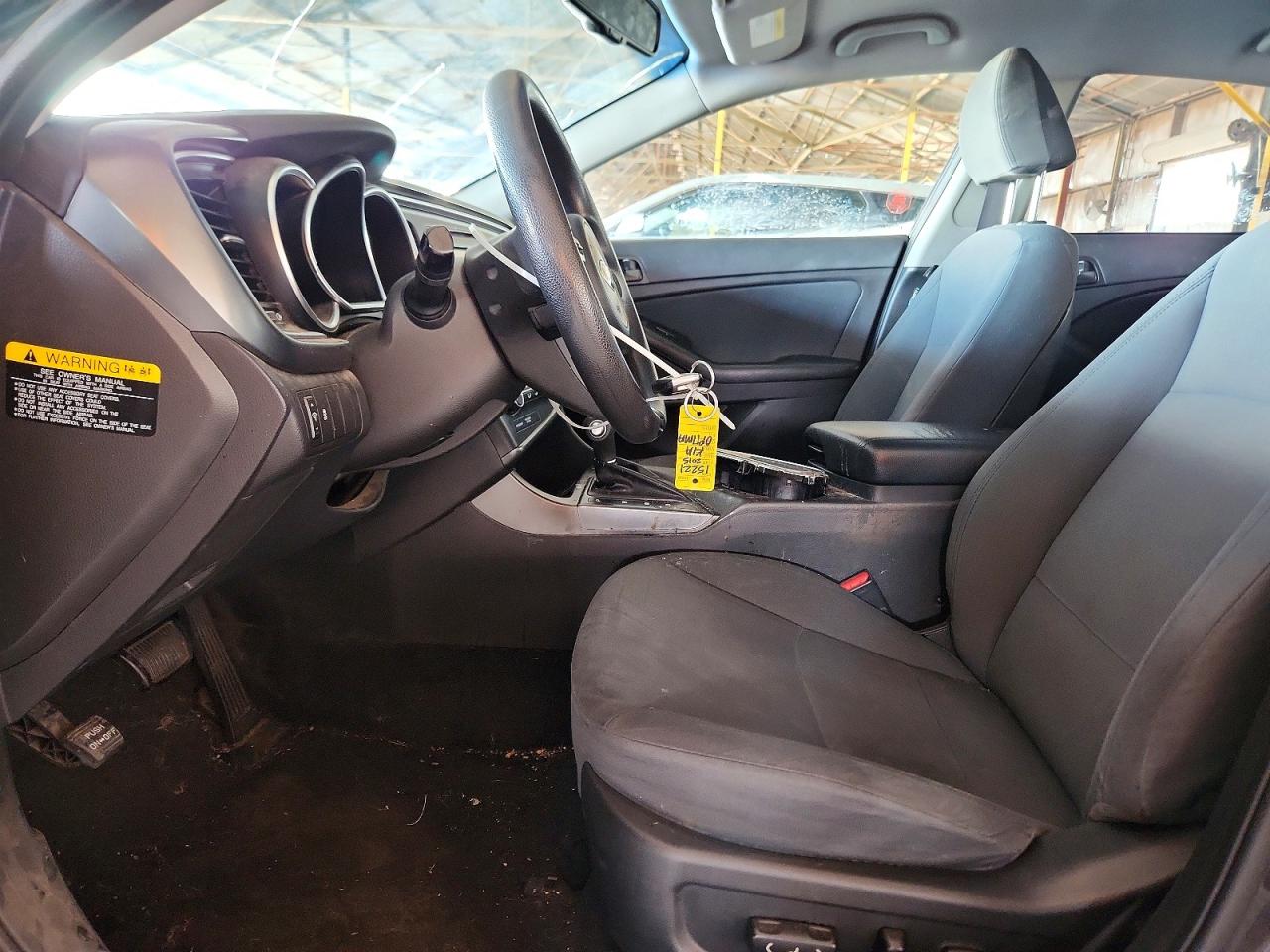 2015 Kia Optima Lx Gray vin: KNAGM4A79F5632008