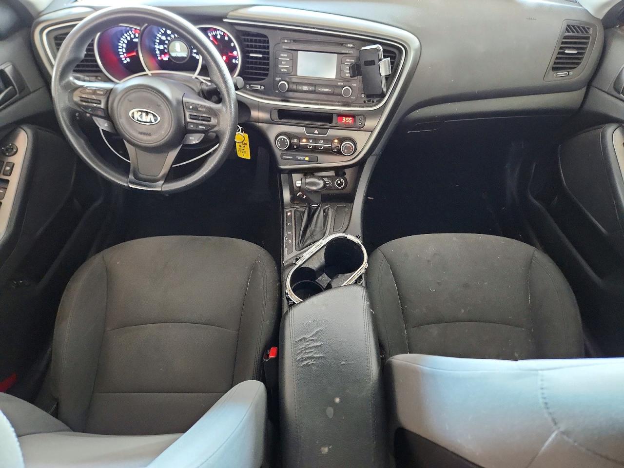 2015 Kia Optima Lx Gray vin: KNAGM4A79F5632008