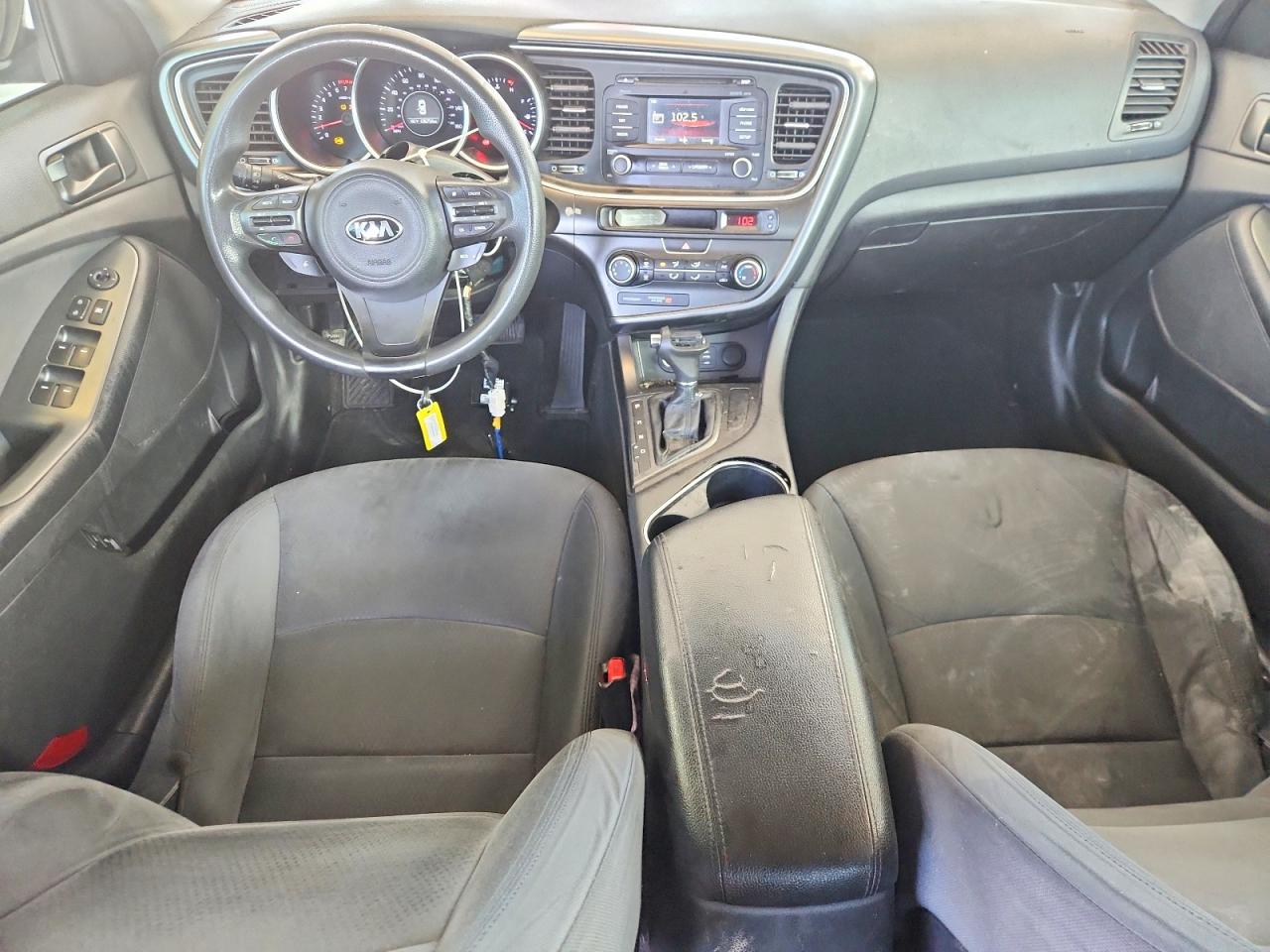 2015 Kia Optima Lx Gray vin: KNAGM4A79F5644823