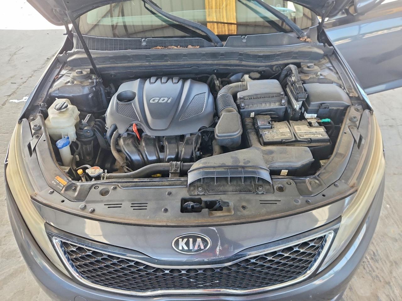 2015 Kia Optima Lx Gray vin: KNAGM4A79F5644823
