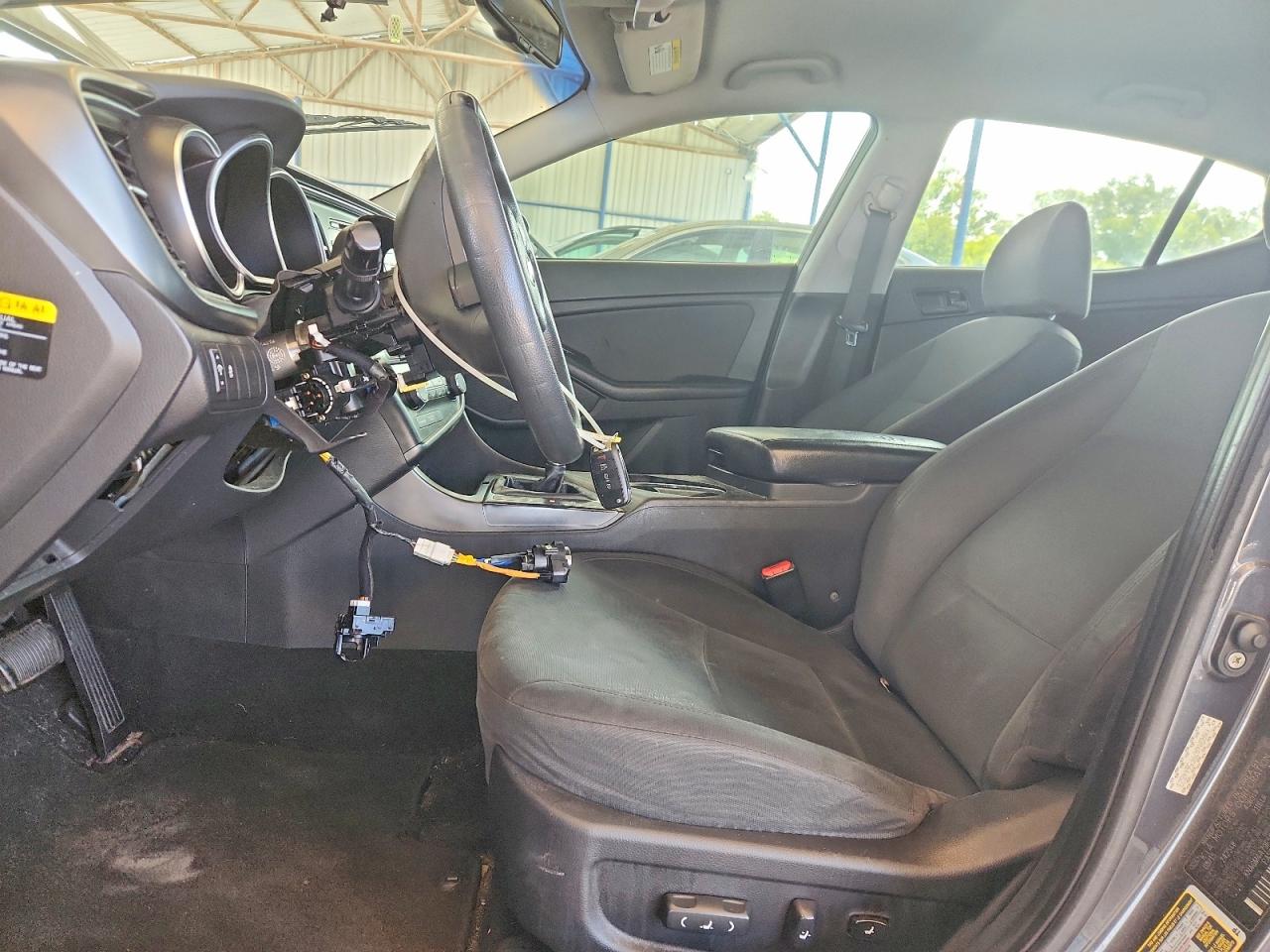 2015 Kia Optima Lx Gray vin: KNAGM4A79F5644823
