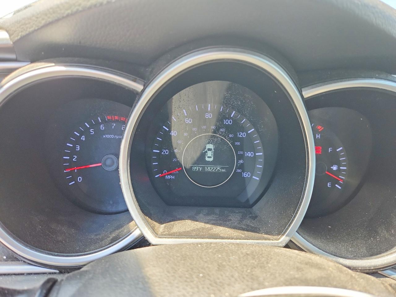 2015 Kia Optima Lx White vin: KNAGM4A79F5664019