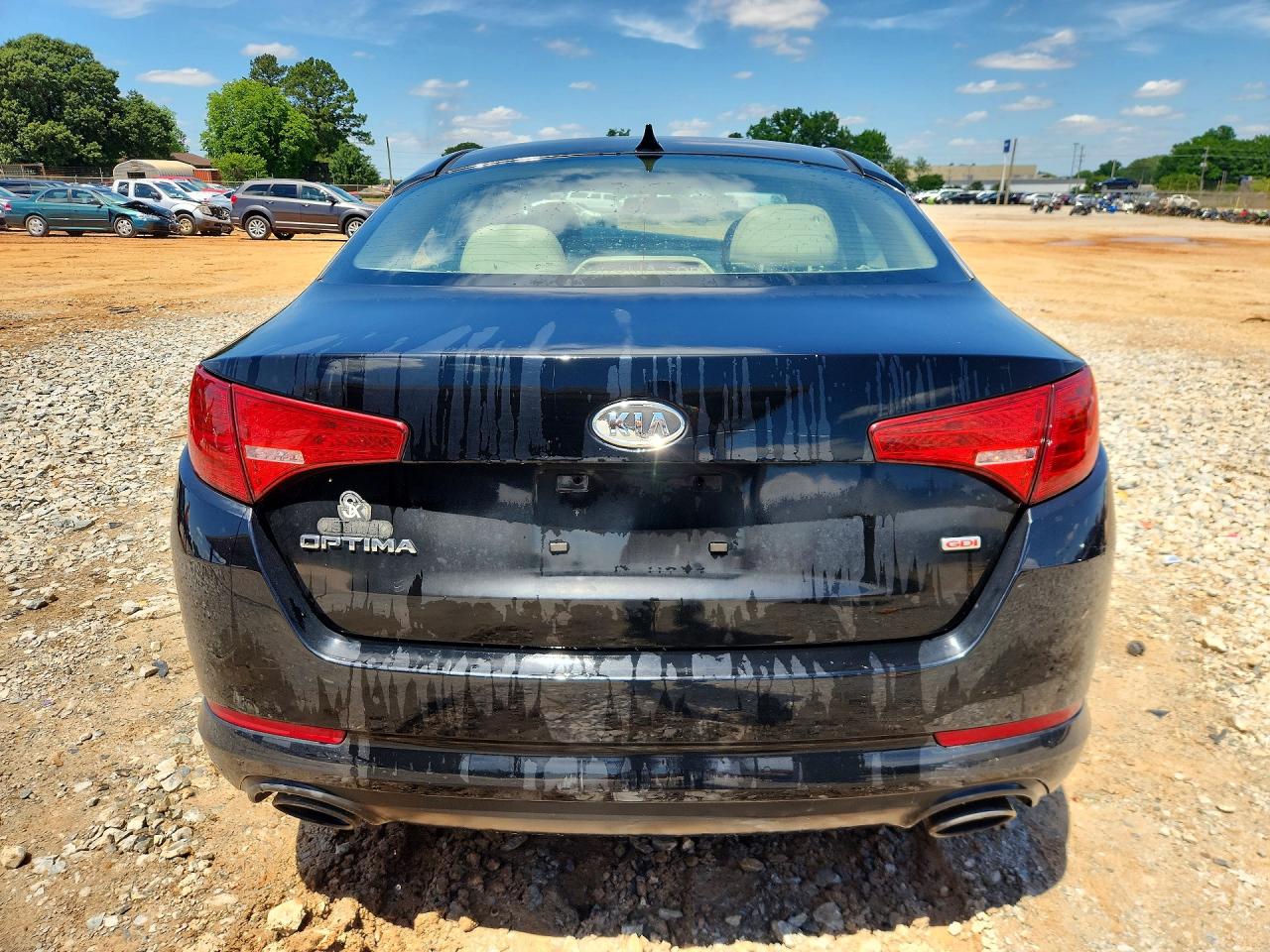 2011 Kia Optima Lx Black vin: KNAGM4A7XB5161349