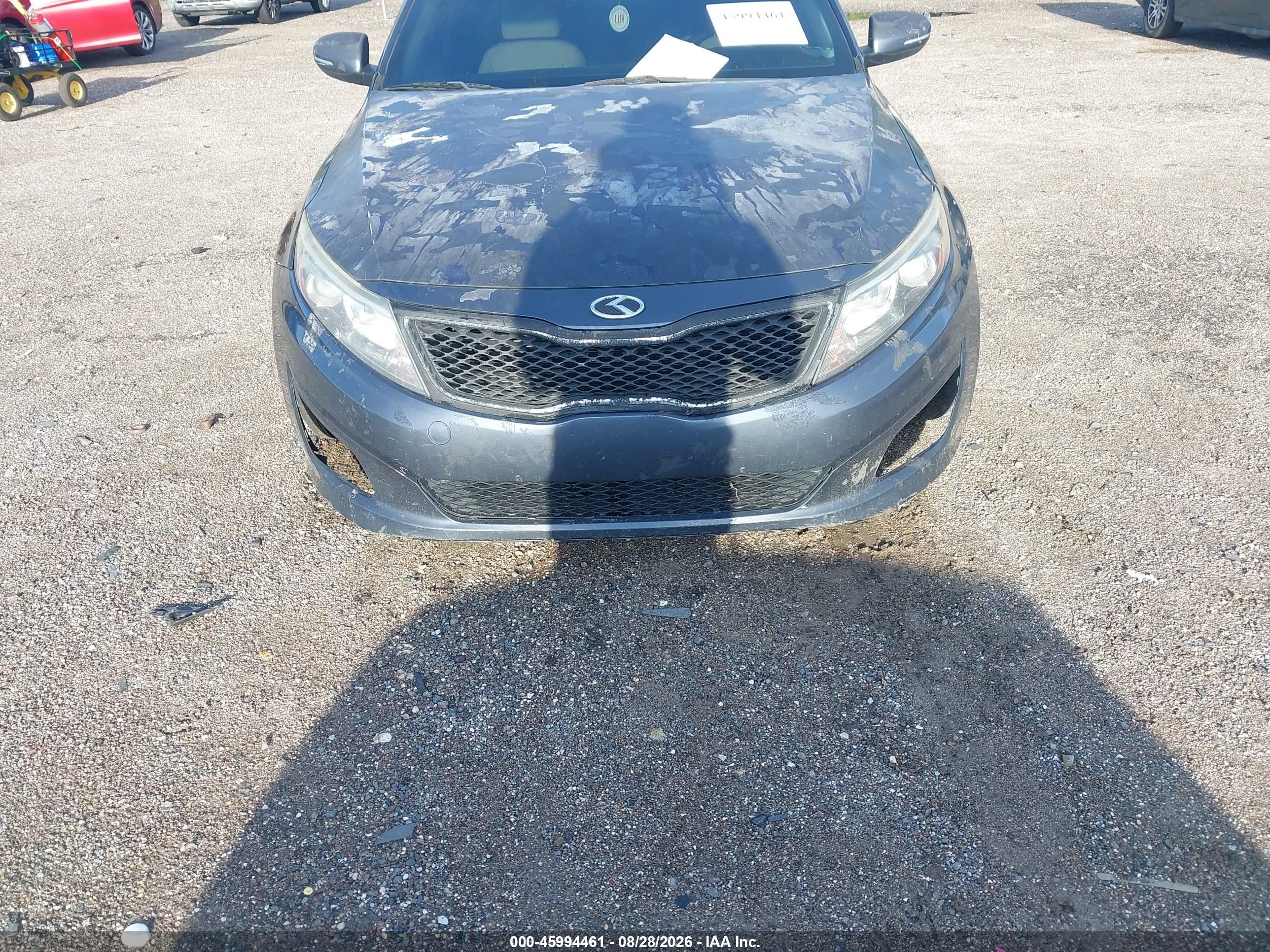 2015 Kia Optima Lx Blue vin: KNAGM4A7XF5546285