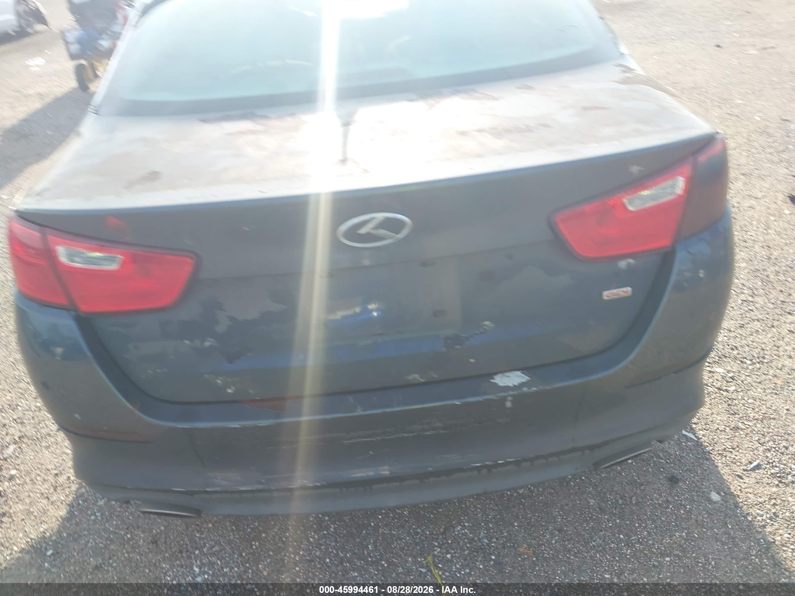 2015 Kia Optima Lx Blue vin: KNAGM4A7XF5546285