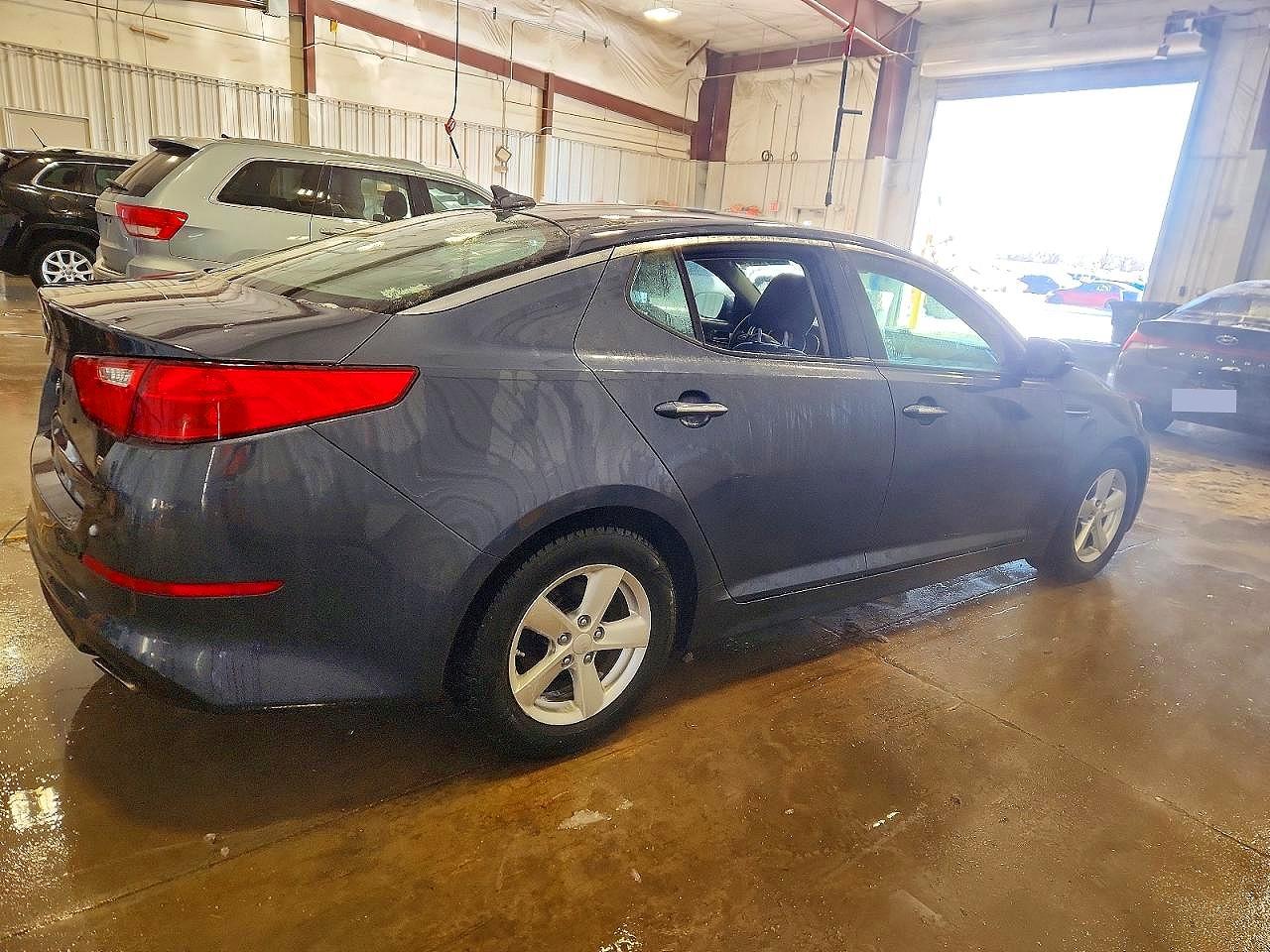 2015 Kia Optima Lx Blue vin: KNAGM4A7XF5586706