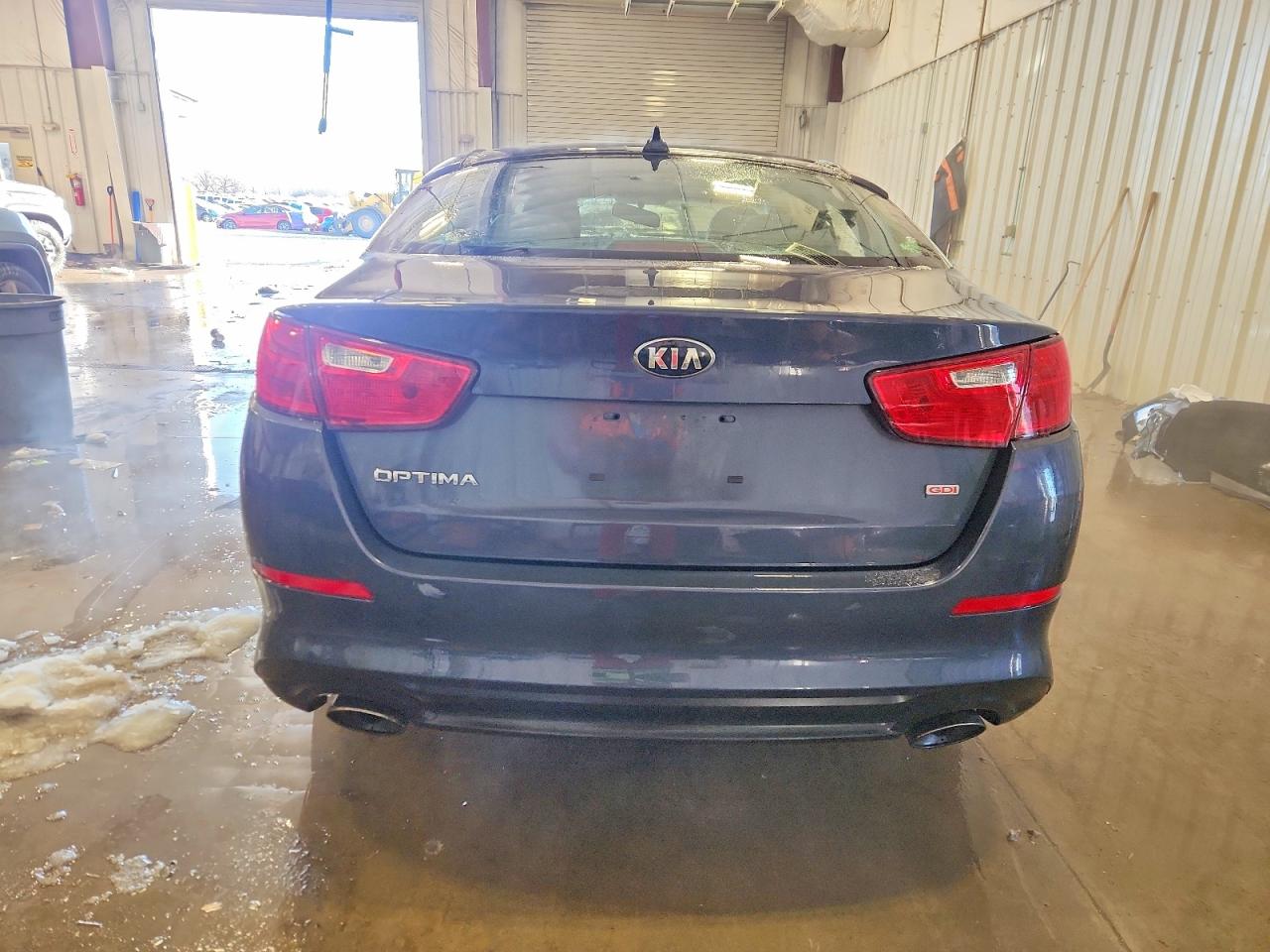 2015 Kia Optima Lx Blue vin: KNAGM4A7XF5586706
