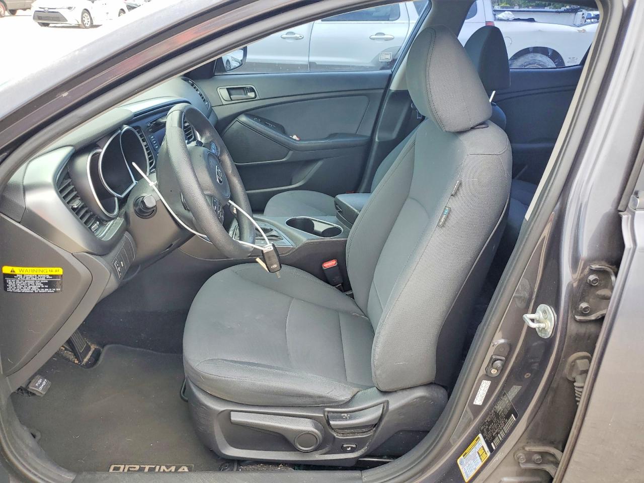 2015 Kia Optima Lx Gray vin: KNAGM4A7XF5619574