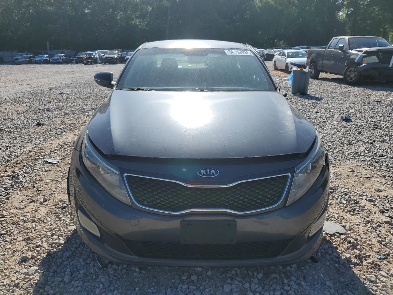 2015 Kia Optima Lx Gray vin: KNAGM4A7XF5648721