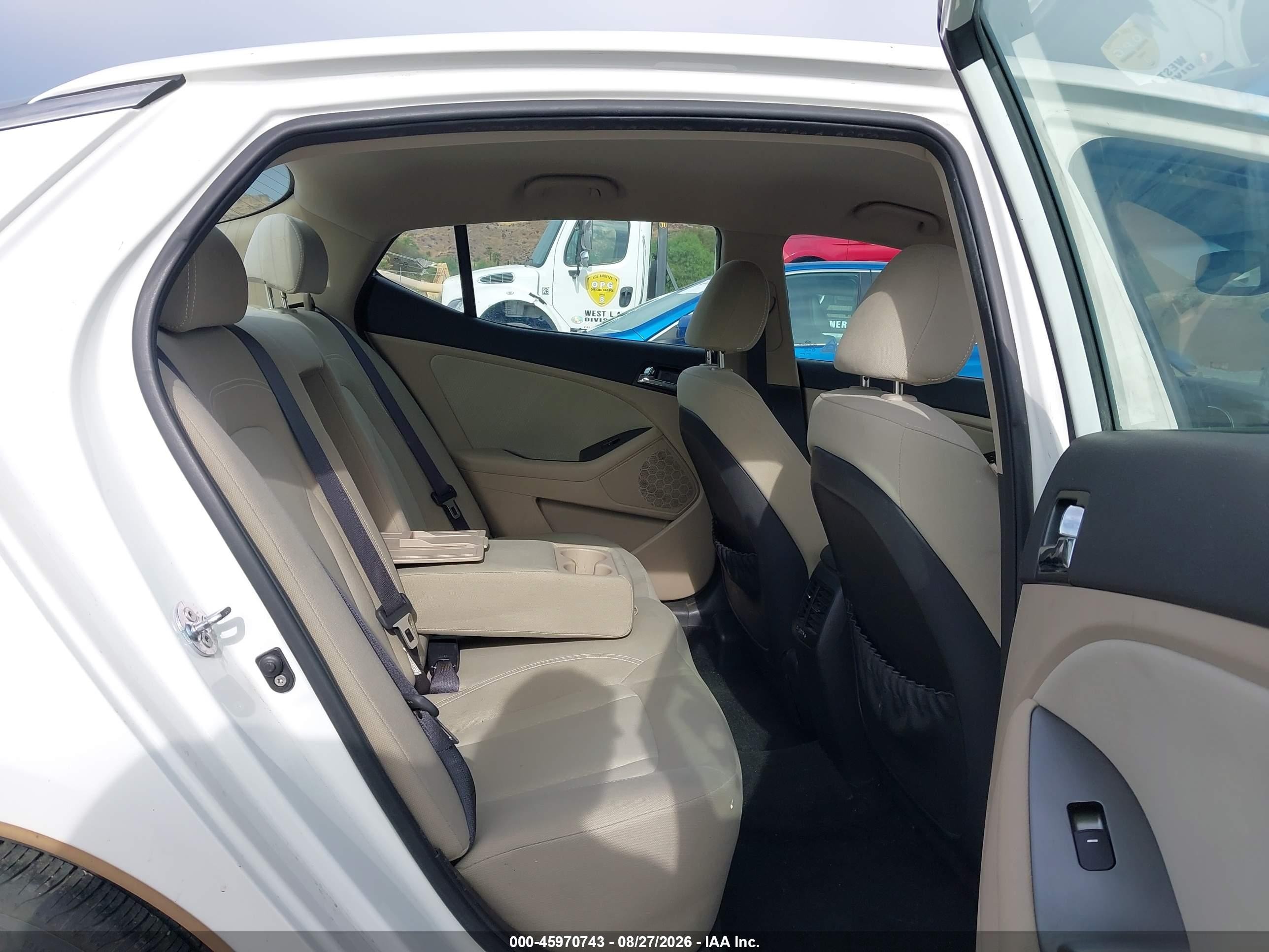 2012 Kia Optima Hybrid Ex Белый vin: KNAGM4AD1C5013758