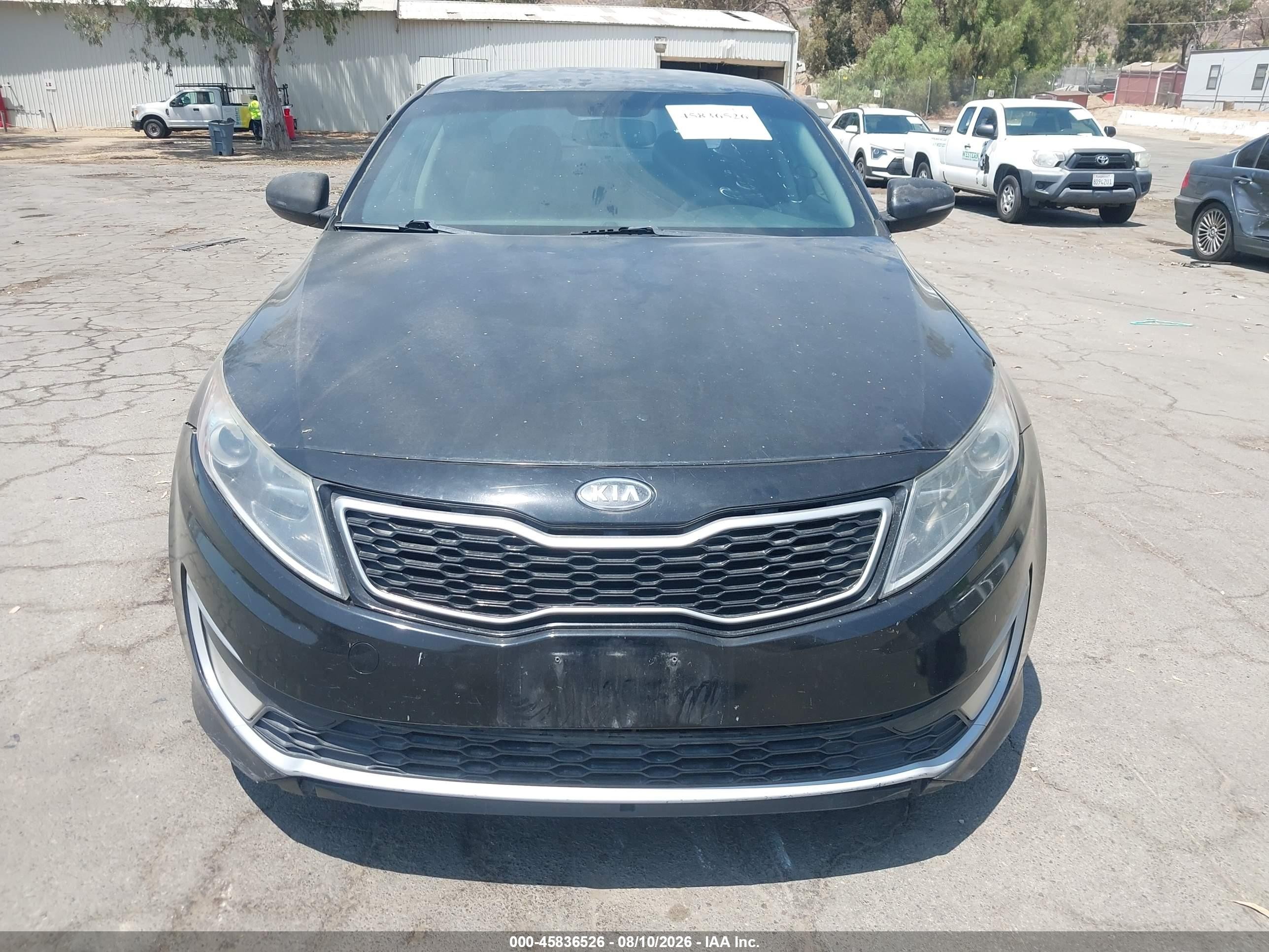 2012 Kia Optima Hybrid Ex Black vin: KNAGM4AD1C5014103