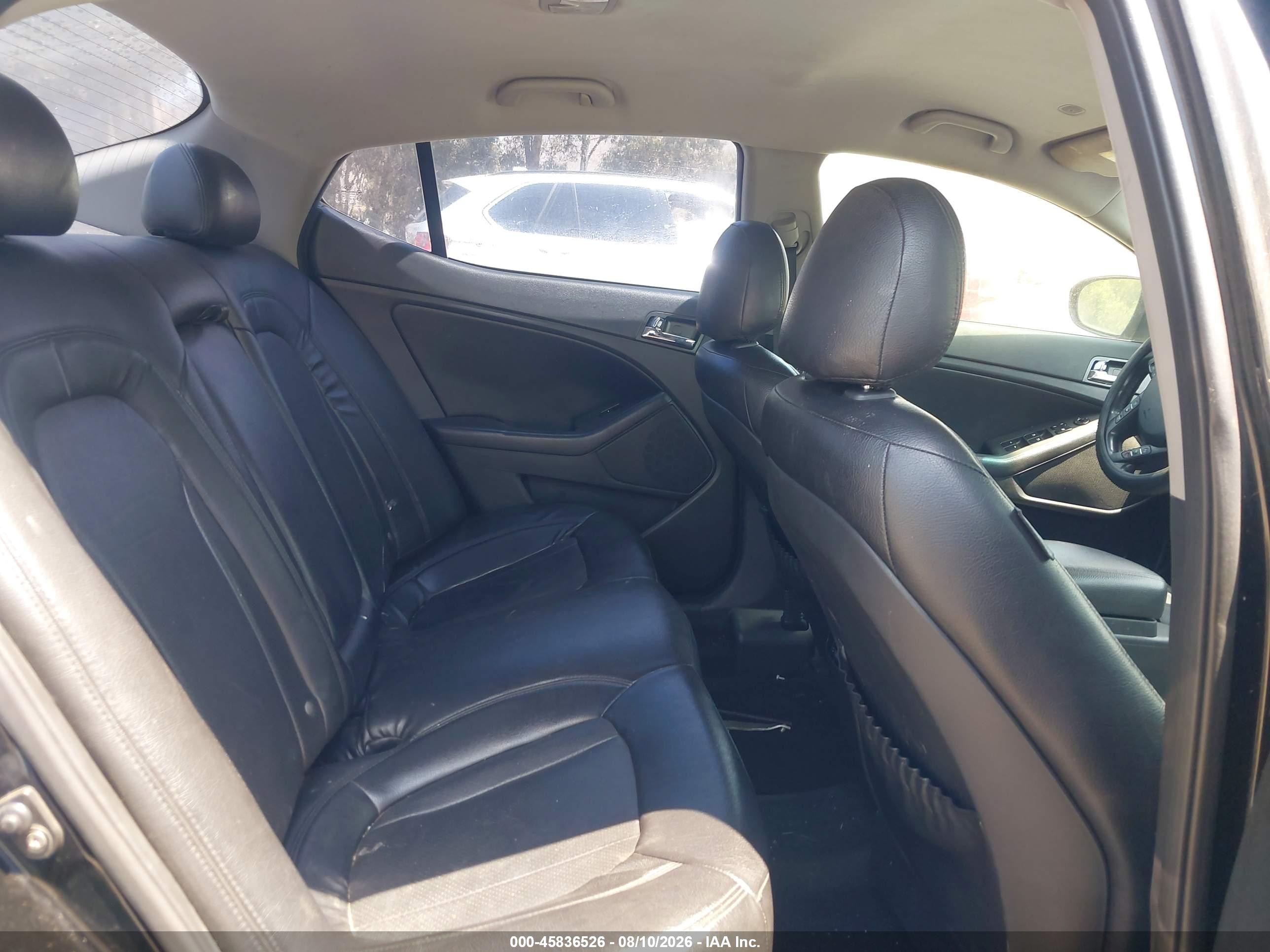 2012 Kia Optima Hybrid Ex Black vin: KNAGM4AD1C5014103