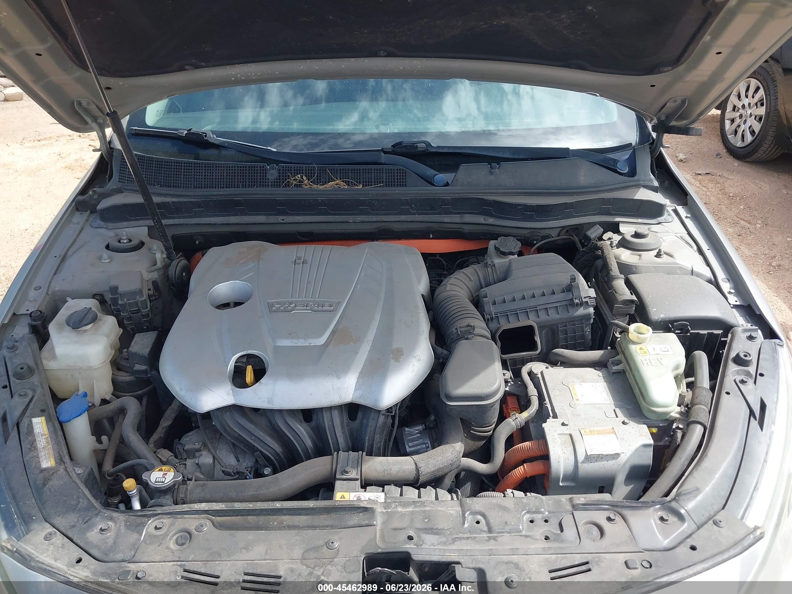 2012 Kia Optima Hybrid Ex Silver vin: KNAGM4AD1C5032746