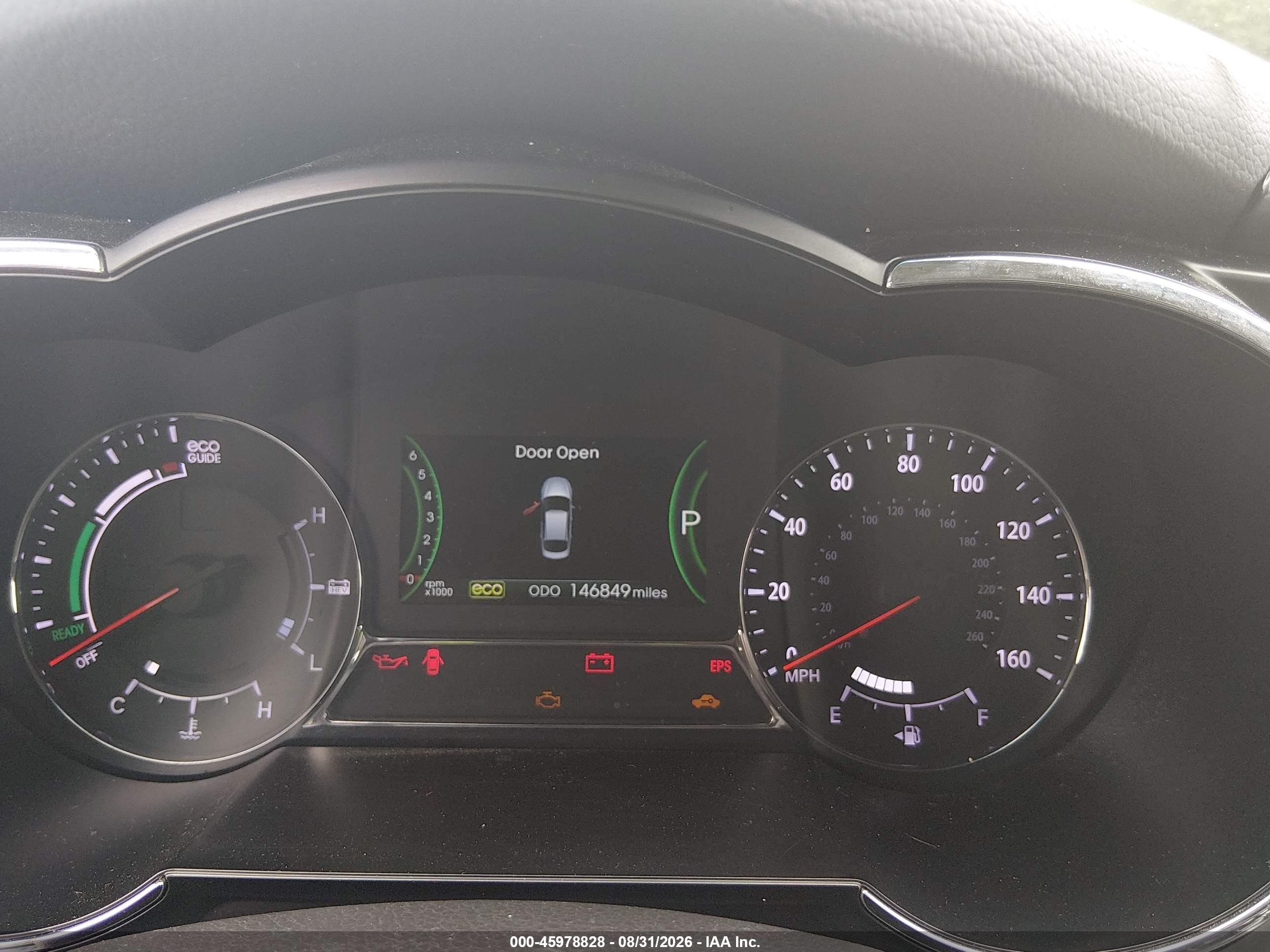 2013 Kia Optima Hybrid Lx Серый vin: KNAGM4AD1D5041982