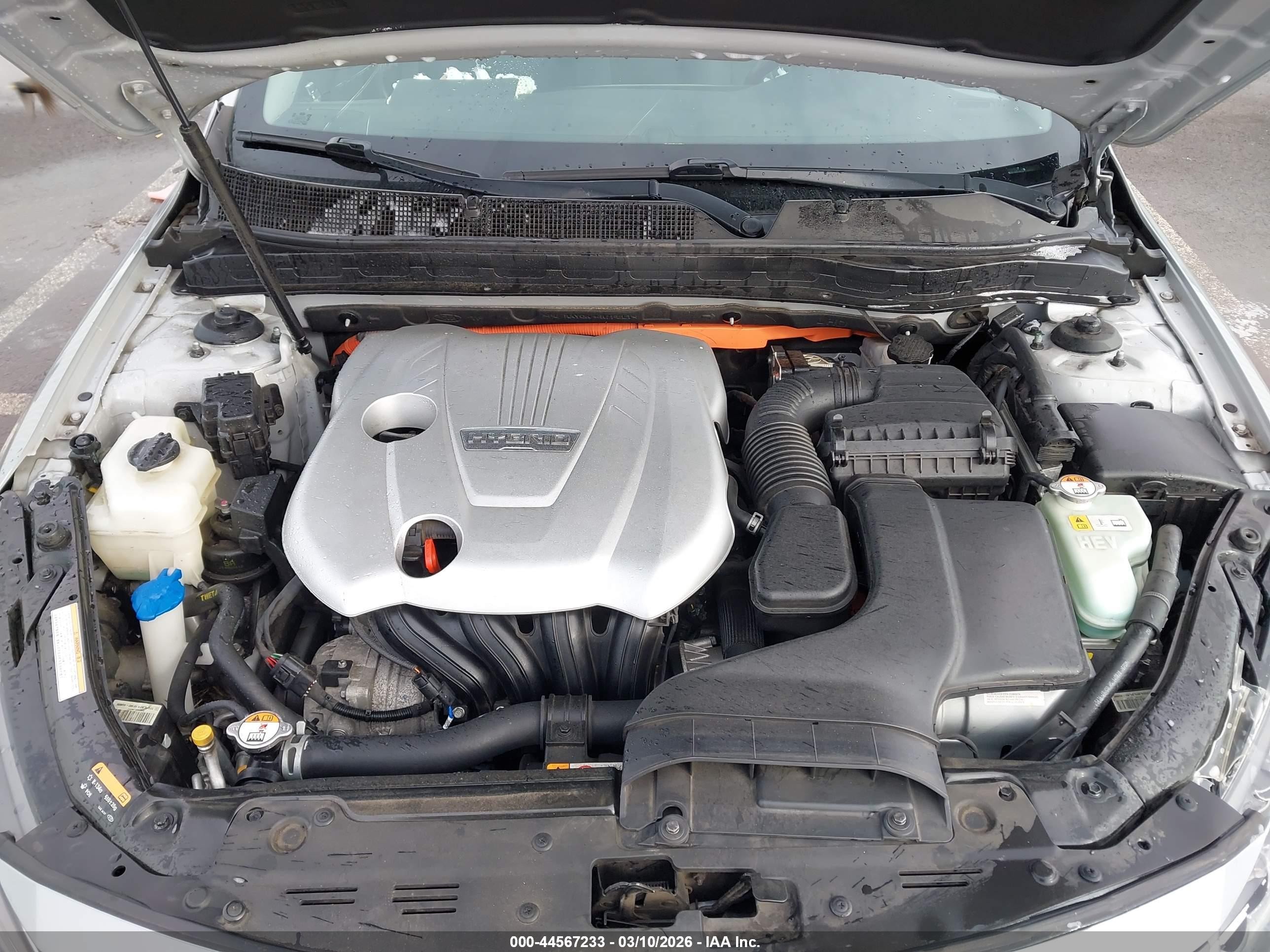 2015 Kia Optima Hybrid   Silver vin: KNAGM4AD1F5081353