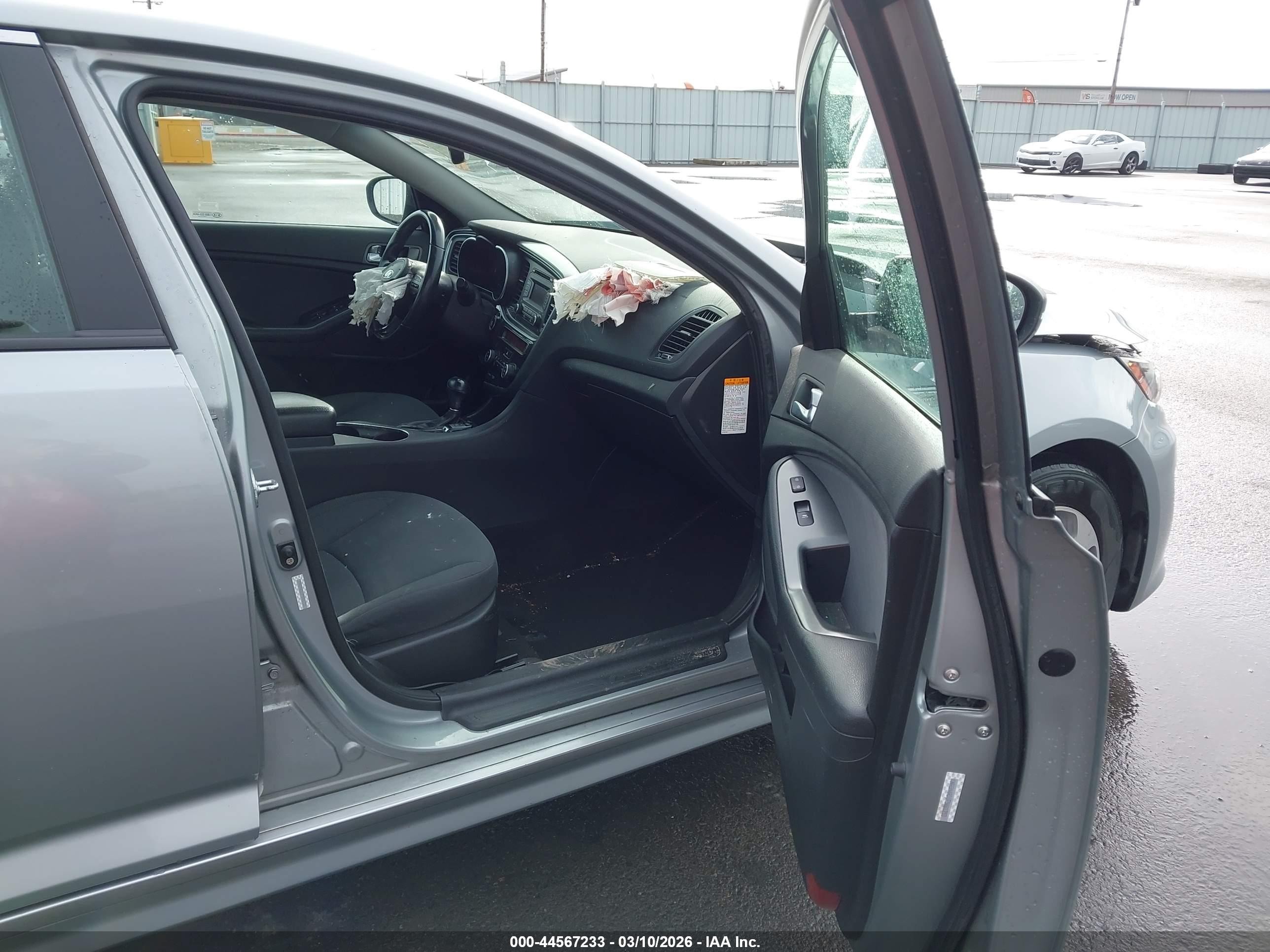 2015 Kia Optima Hybrid   Silver vin: KNAGM4AD1F5081353