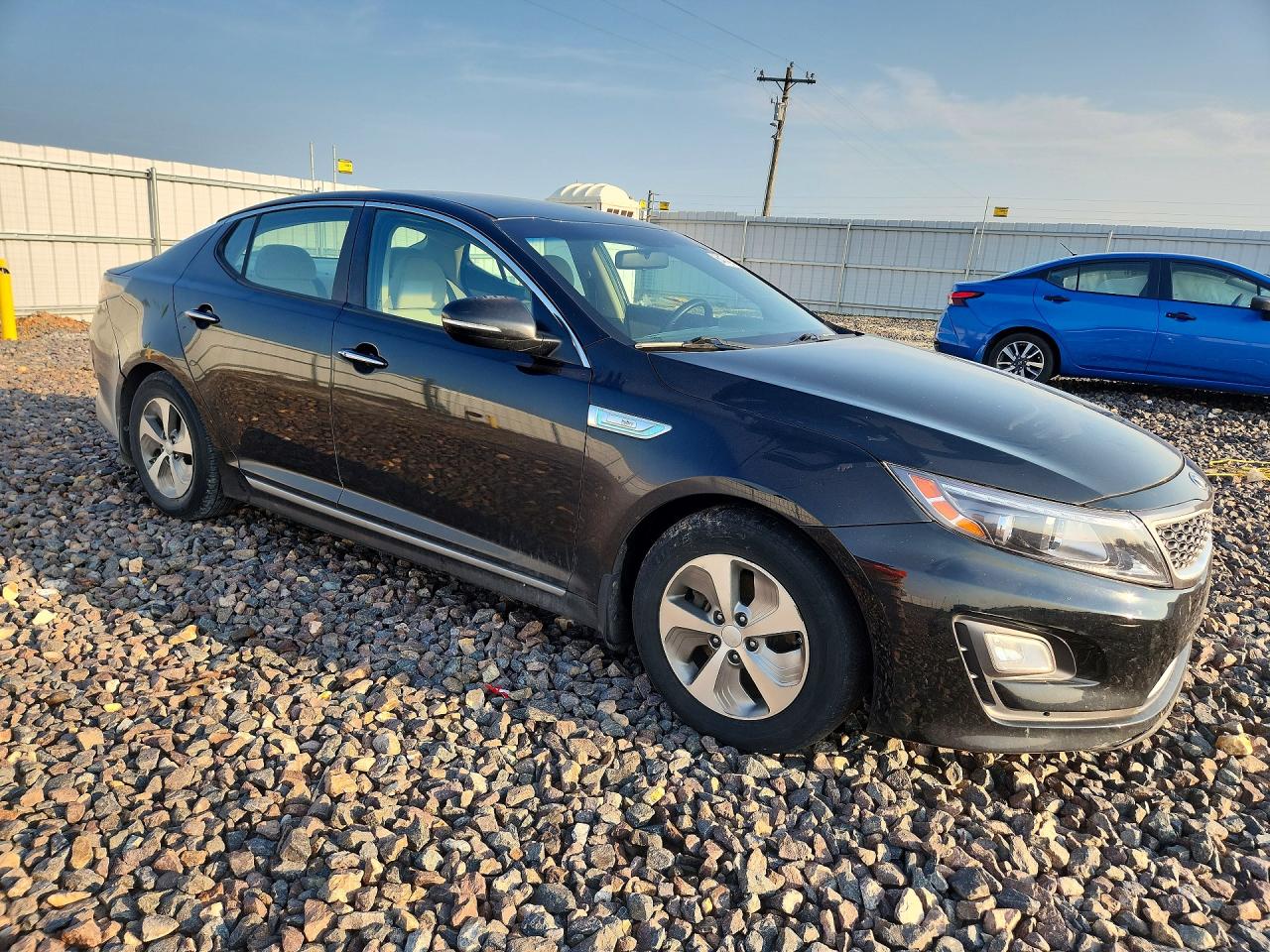 2015 Kia Optima Hybrid Черный vin: KNAGM4AD1F5084351
