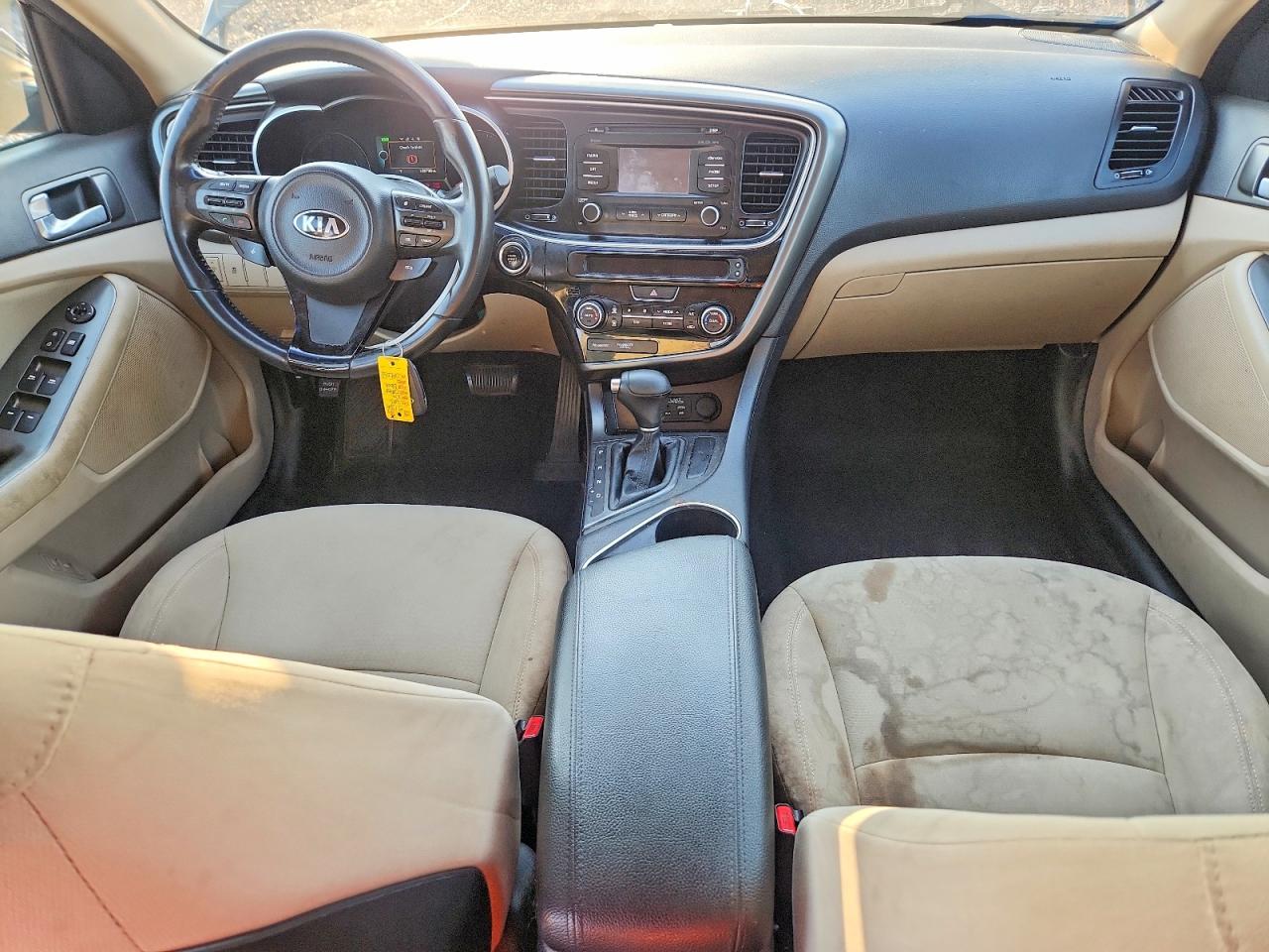 2015 Kia Optima Hybrid Черный vin: KNAGM4AD1F5084351