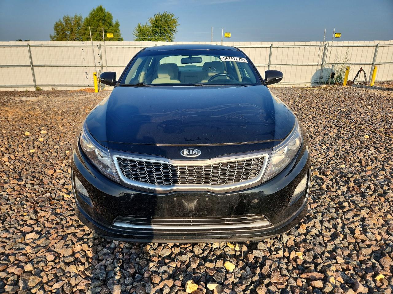 2015 Kia Optima Hybrid Черный vin: KNAGM4AD1F5084351