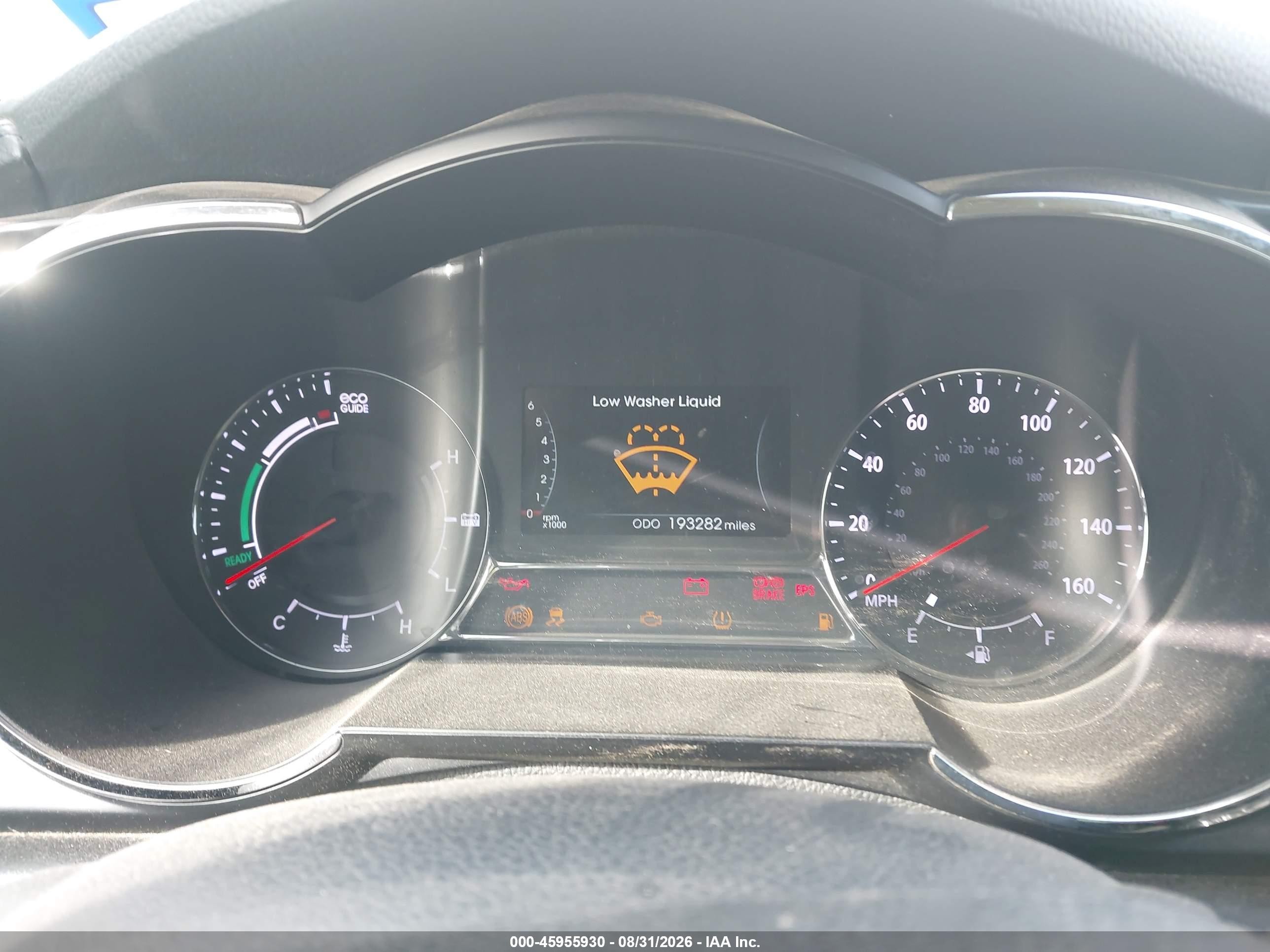 2012 Kia Optima Hybrid Ex White vin: KNAGM4AD2C5009458