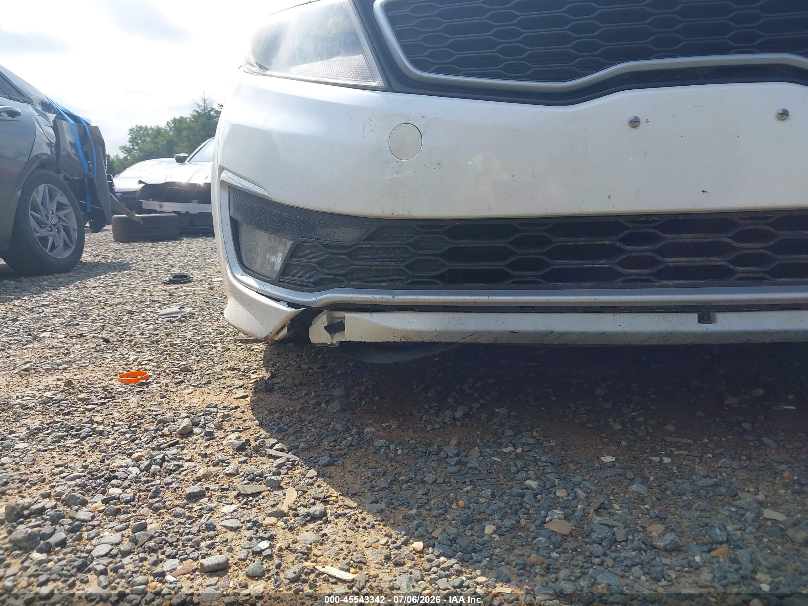 2012 Kia Optima Hybrid Ex White vin: KNAGM4AD2C5009752
