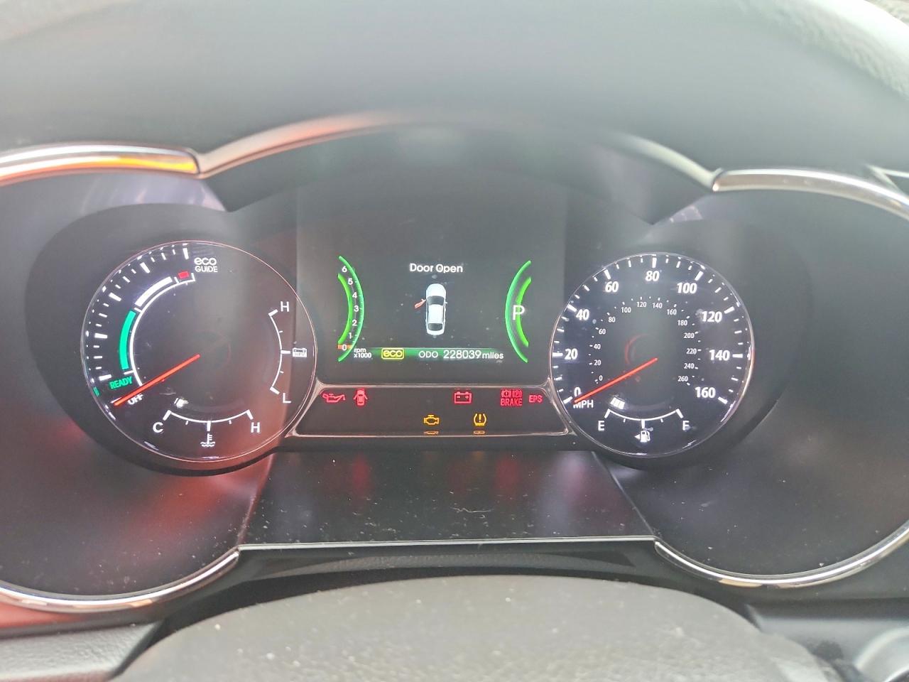 2012 Kia Optima Hybrid White vin: KNAGM4AD2C5031184