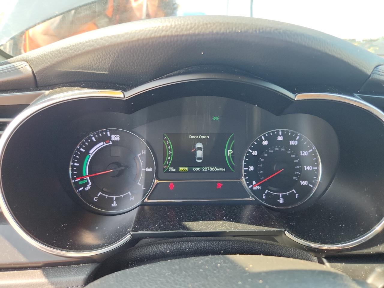 2012 Kia Optima Hybrid Black vin: KNAGM4AD2C5031556