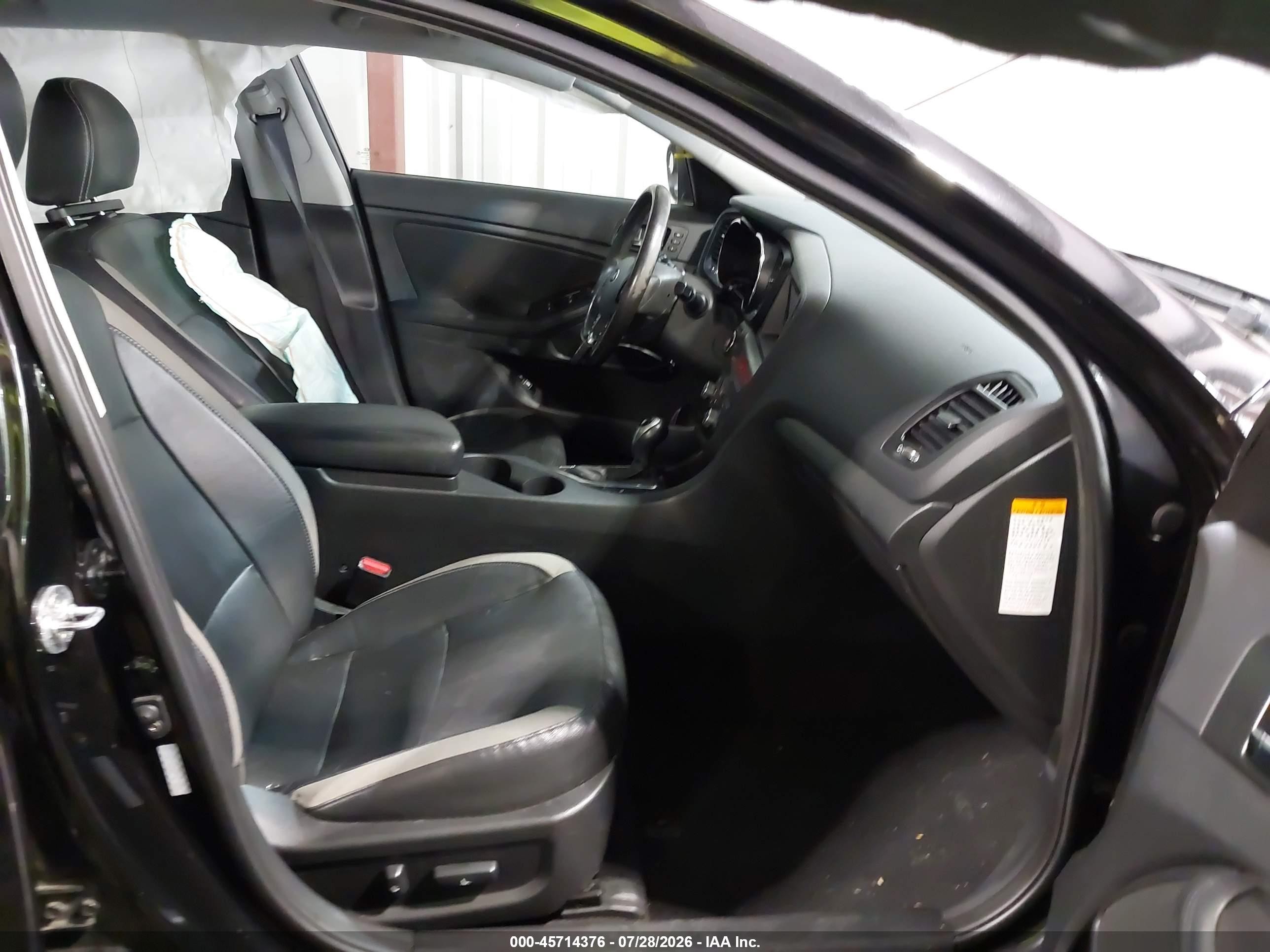 2013 Kia Optima Hybrid Ex Black vin: KNAGM4AD2D5041537