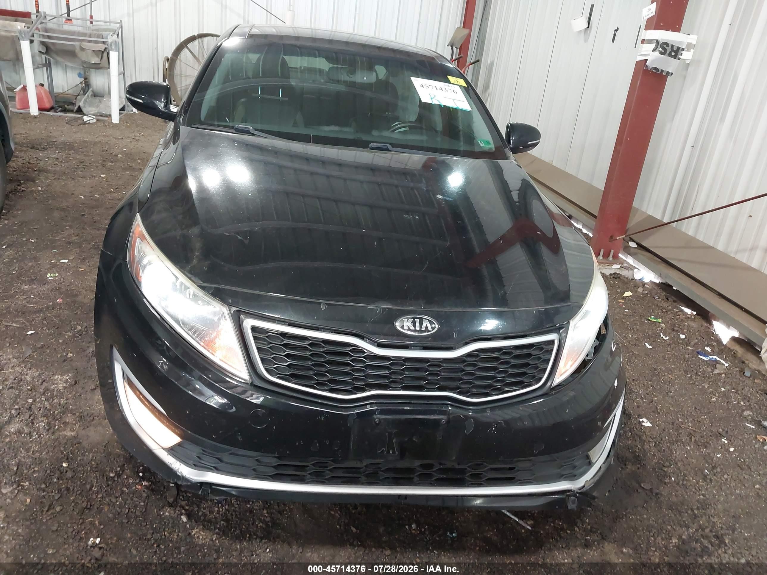 2013 Kia Optima Hybrid Ex Black vin: KNAGM4AD2D5041537