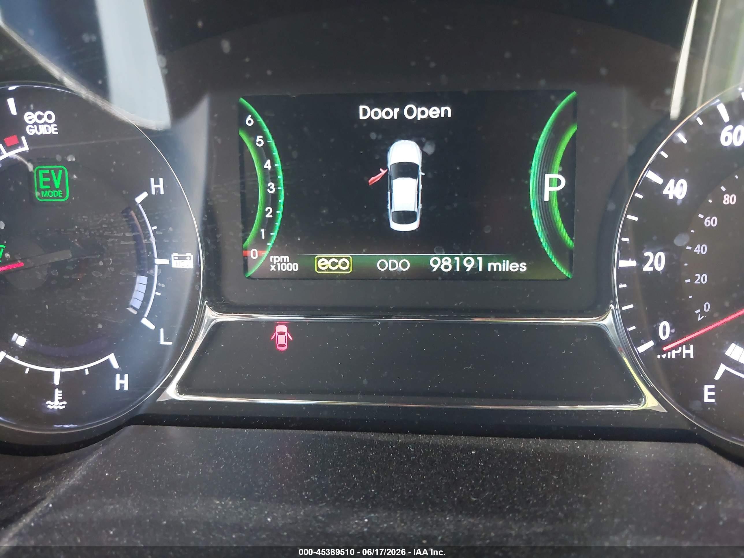 2013 Kia Optima Hybrid Lx White vin: KNAGM4AD2D5048746