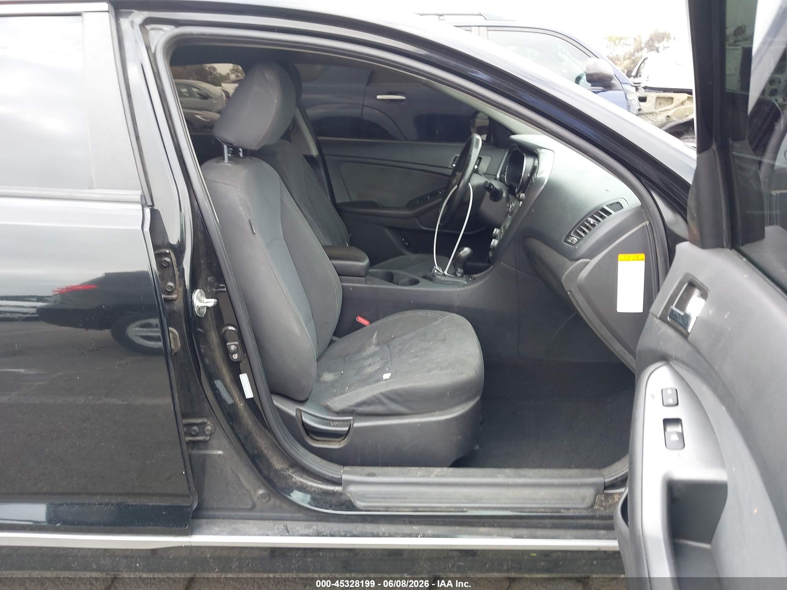 2013 Kia Optima Hybrid Lx Black vin: KNAGM4AD2D5054272