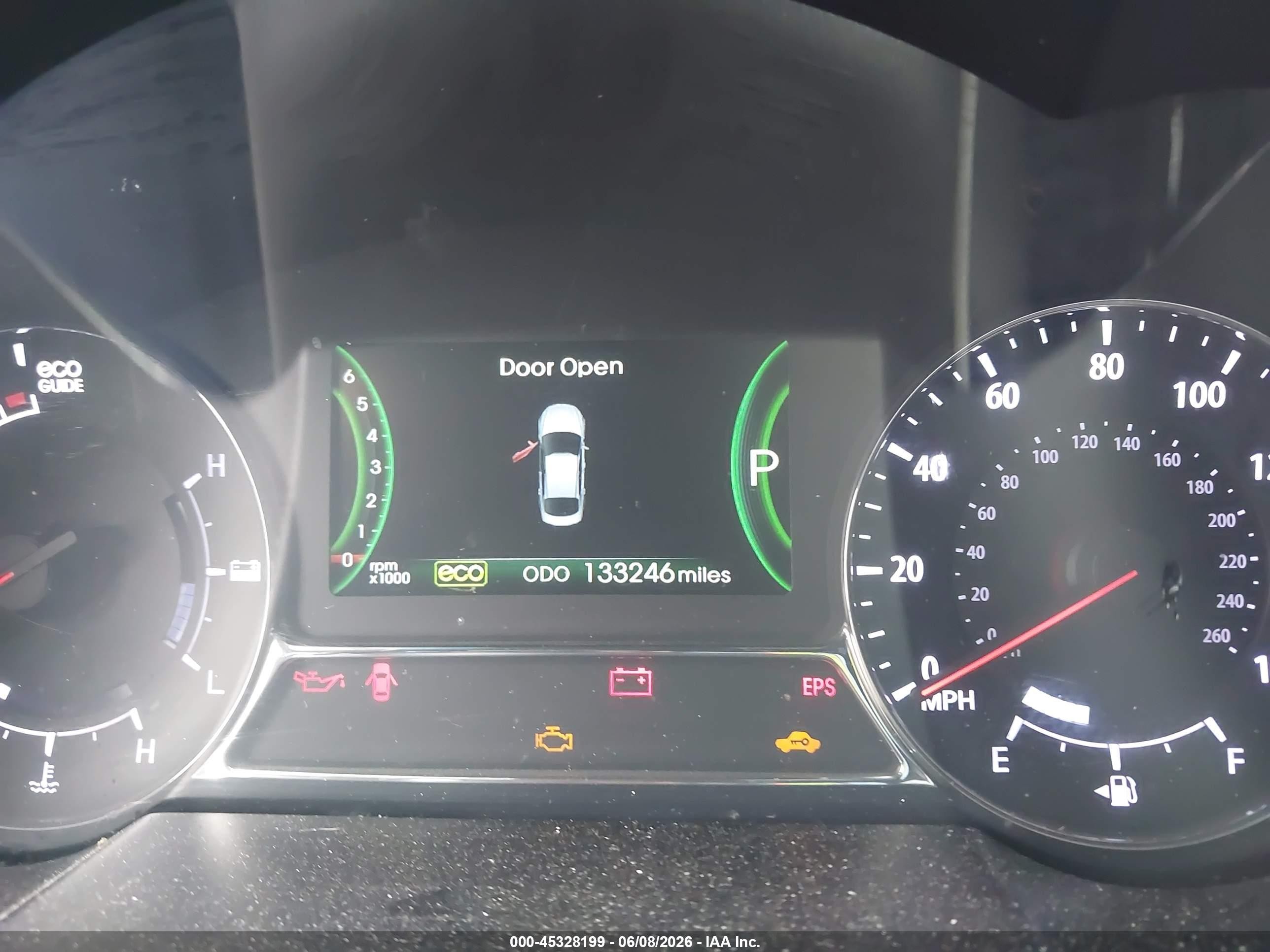 2013 Kia Optima Hybrid Lx Black vin: KNAGM4AD2D5054272