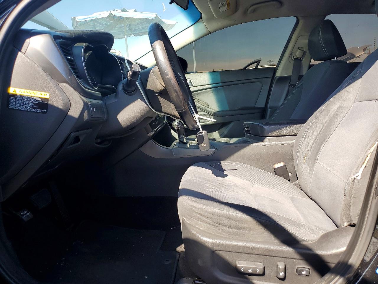 2013 Kia Optima Hybrid Charcoal vin: KNAGM4AD2D5054272