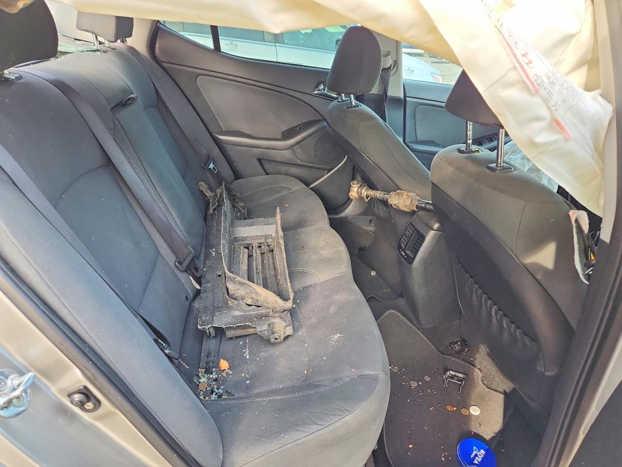 2013 Kia Optima Hybrid Серебряный vin: KNAGM4AD2D5055695
