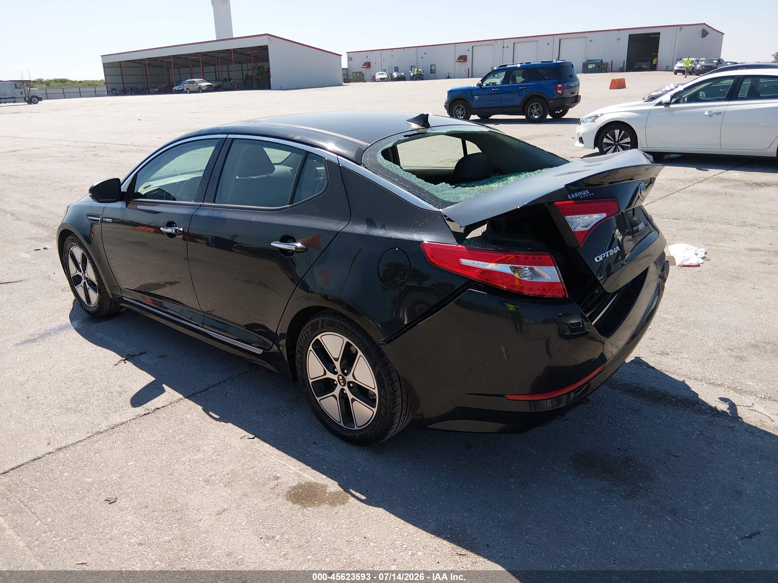 2013 Kia Optima Hybrid Ex Black vin: KNAGM4AD2D5058290