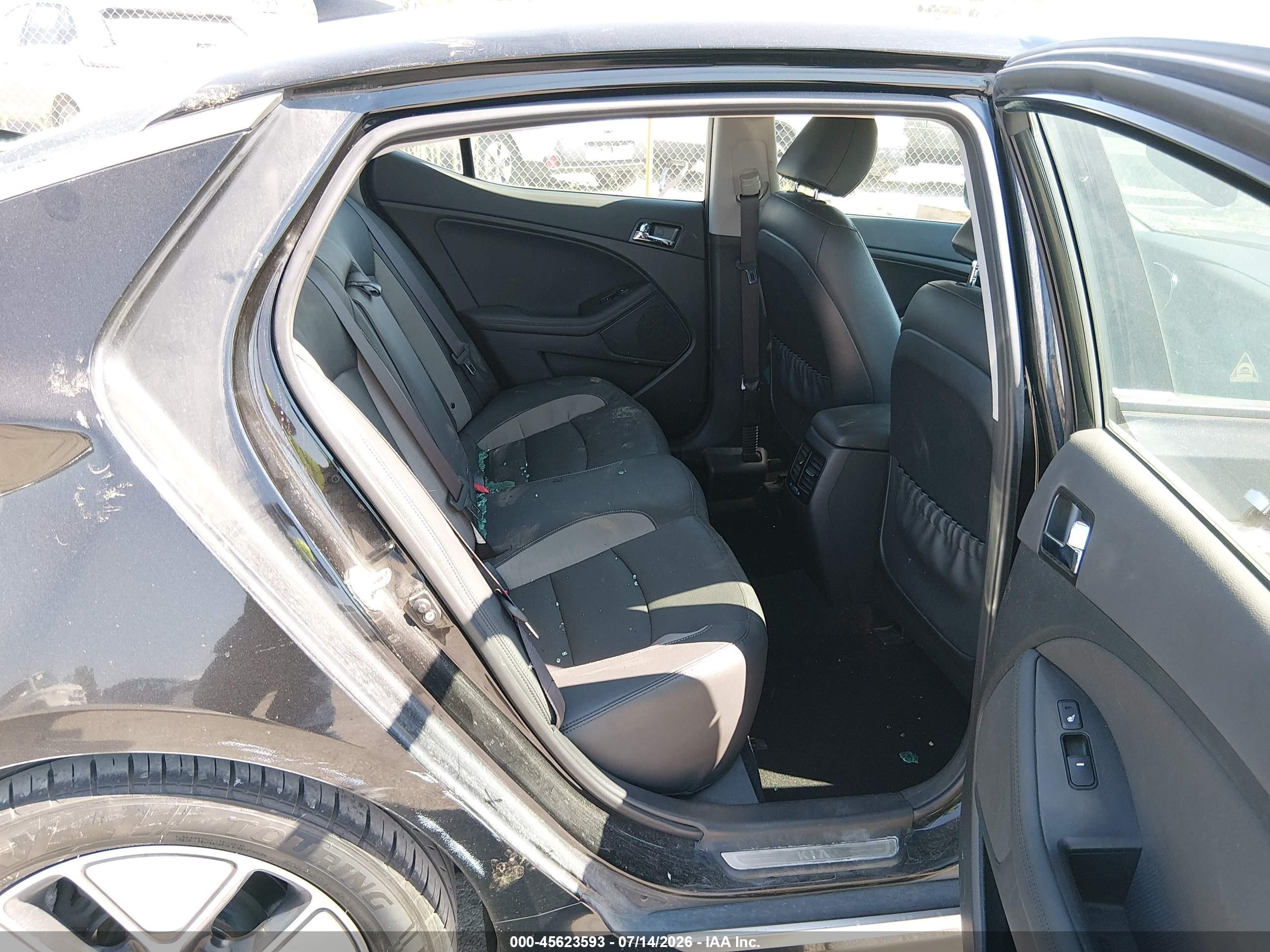 2013 Kia Optima Hybrid Ex Black vin: KNAGM4AD2D5058290