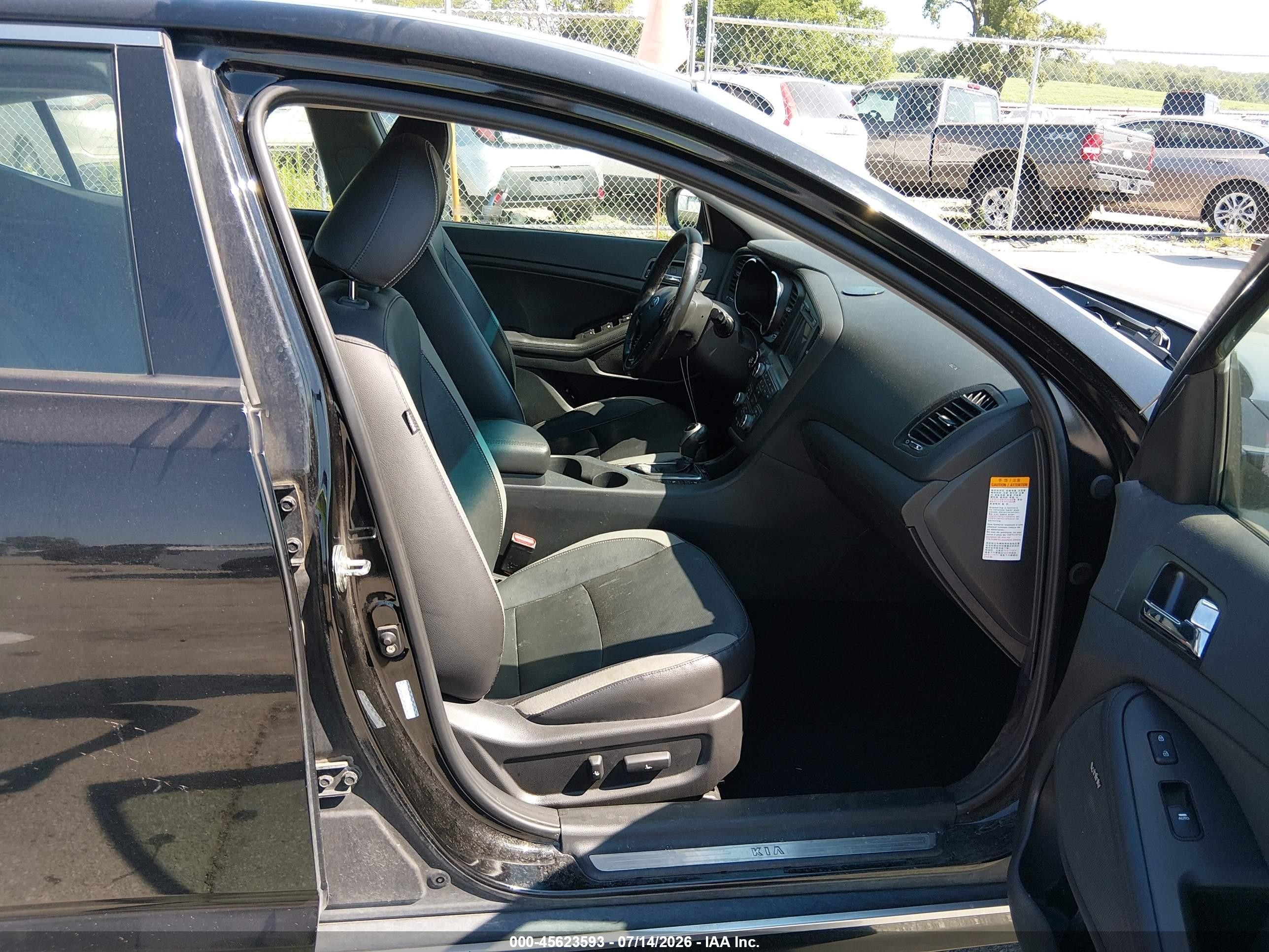 2013 Kia Optima Hybrid Ex Black vin: KNAGM4AD2D5058290