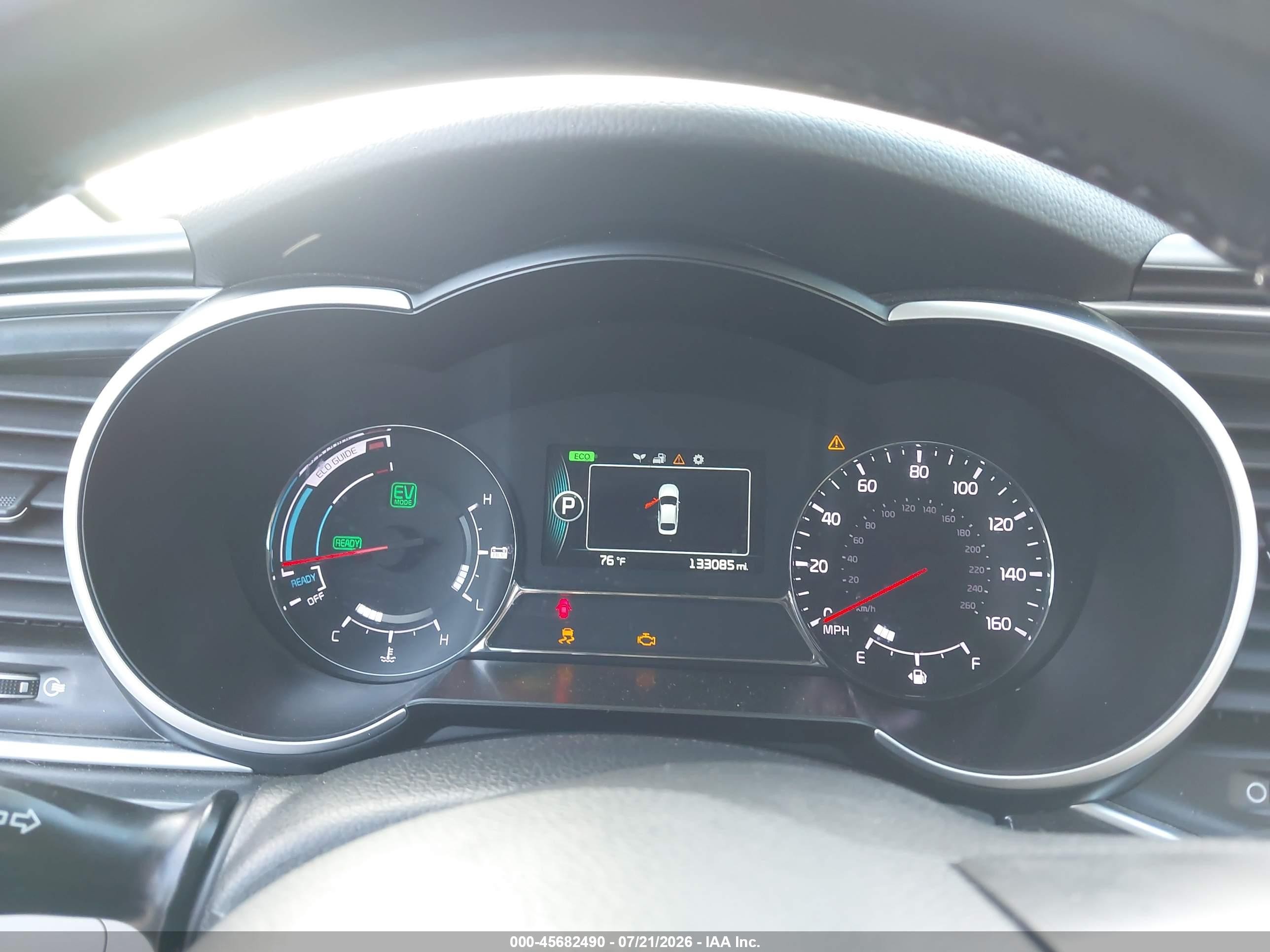 2015 Kia Optima Hybrid   Light Blue vin: KNAGM4AD2F5081295