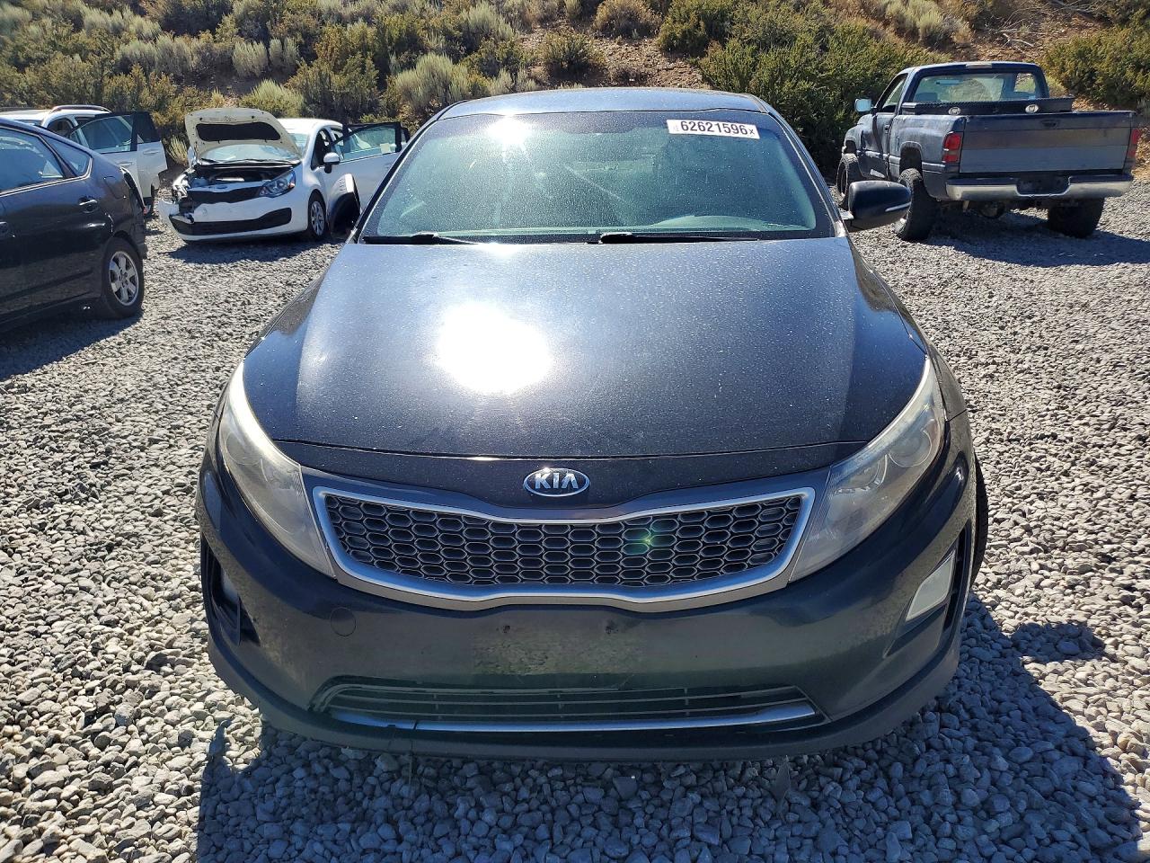 2015 Kia Optima Hybrid Black vin: KNAGM4AD2F5086447