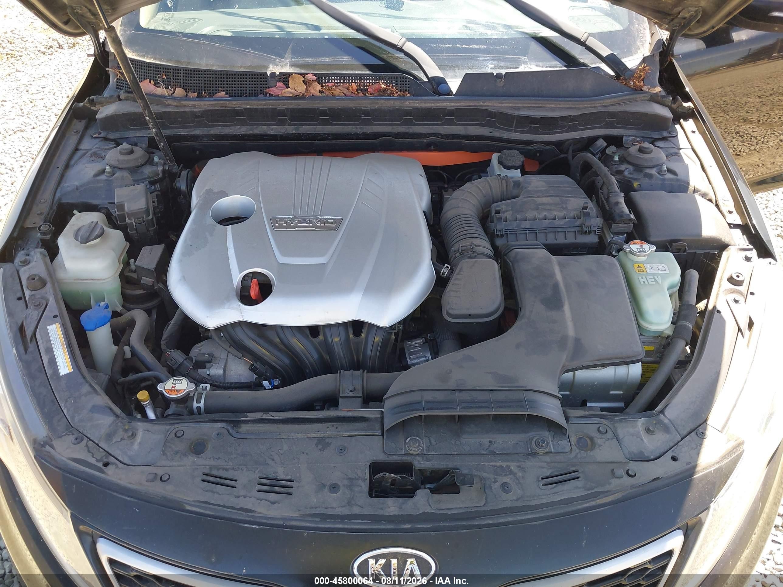 2012 Kia Optima Hybrid Ex Black vin: KNAGM4AD3C5010828