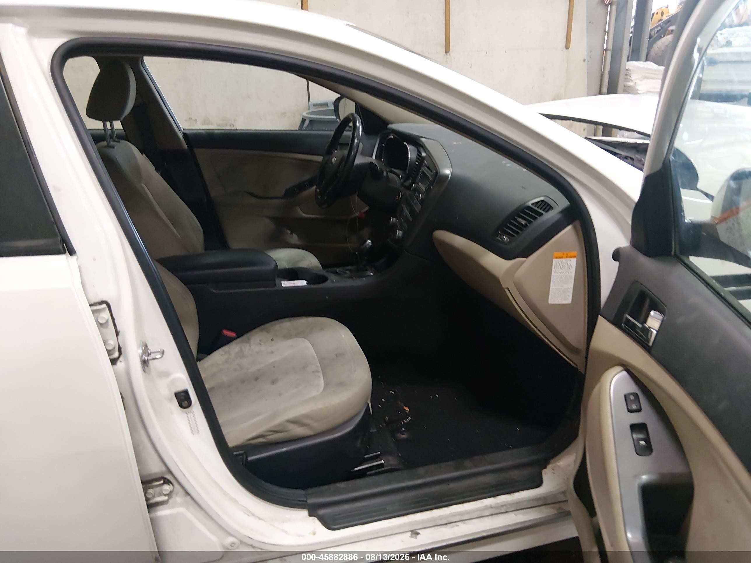 2012 Kia Optima Hybrid Ex White vin: KNAGM4AD3C5020761