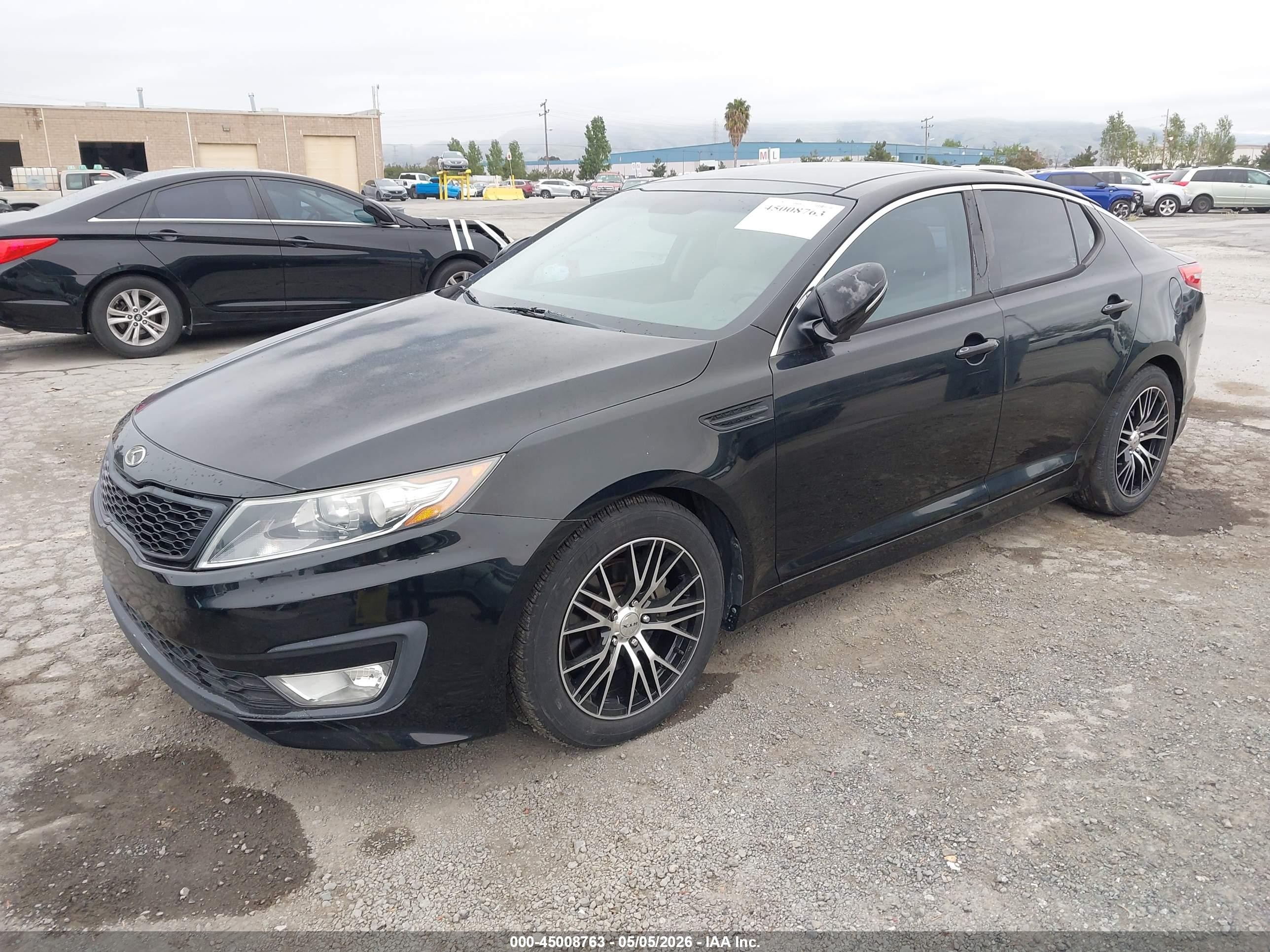 2012 Kia Optima Hybrid Ex Black vin: KNAGM4AD3C5022011