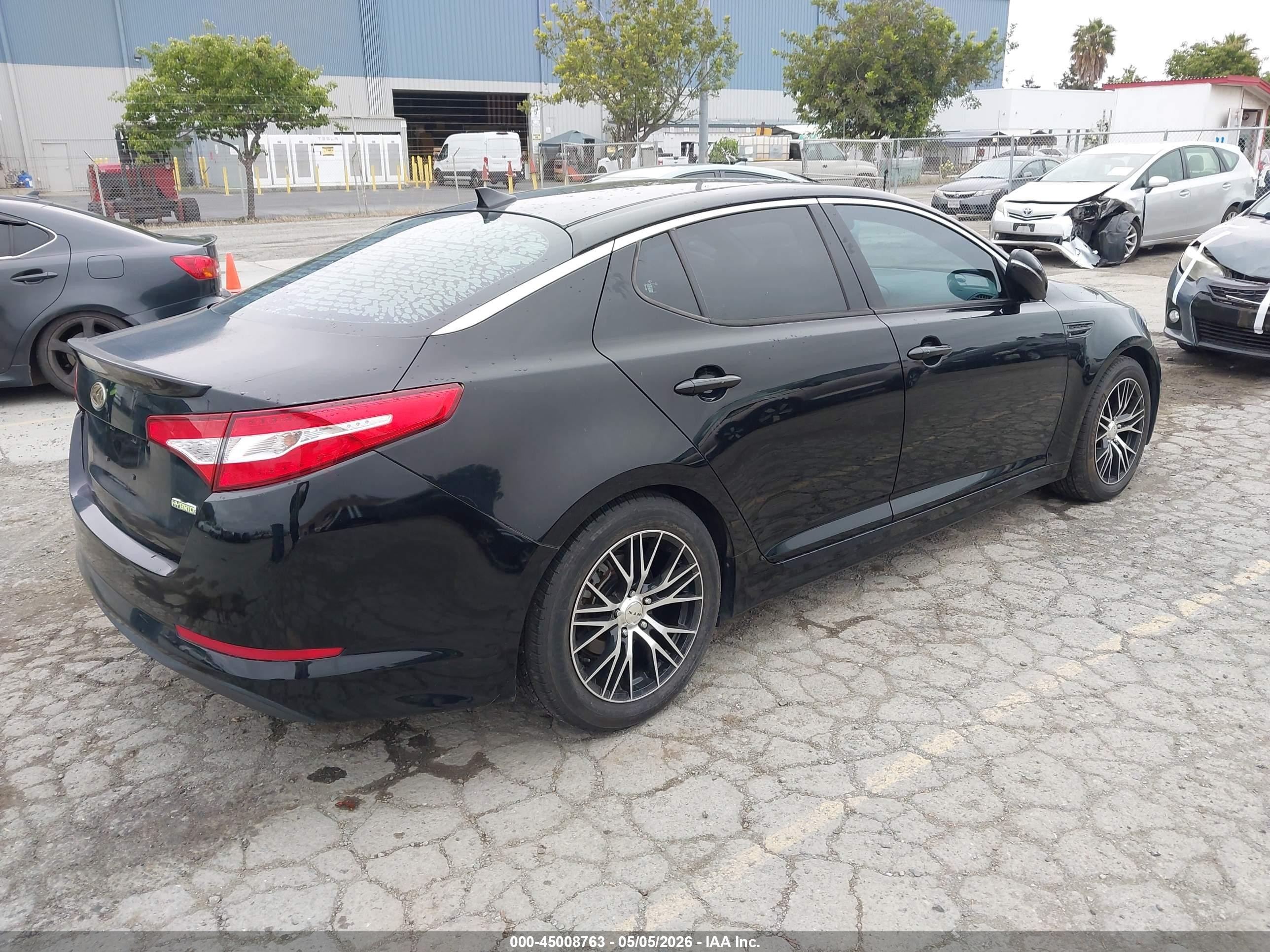 2012 Kia Optima Hybrid Ex Black vin: KNAGM4AD3C5022011