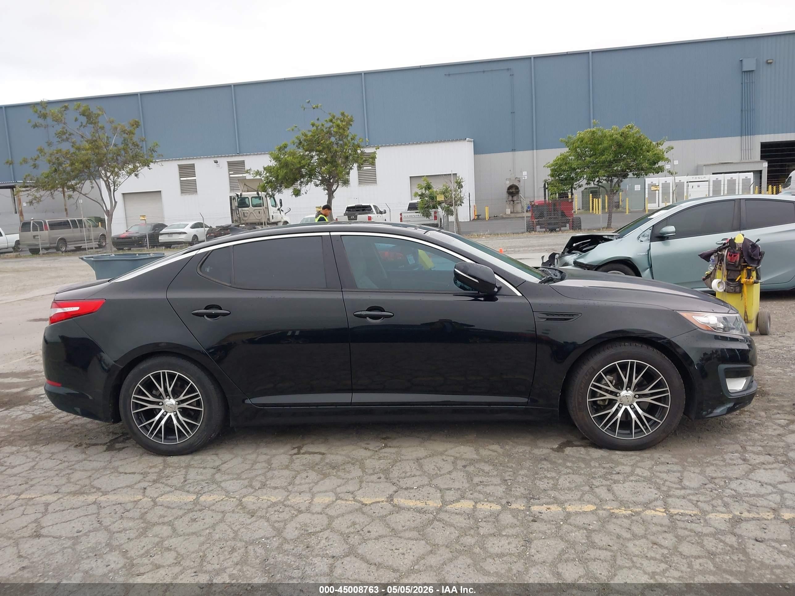 2012 Kia Optima Hybrid Ex Black vin: KNAGM4AD3C5022011