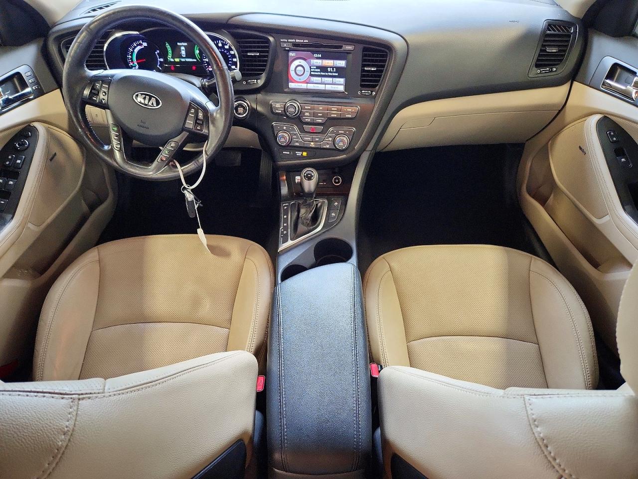 2013 Kia Optima Hybrid Серебряный vin: KNAGM4AD3D5040039