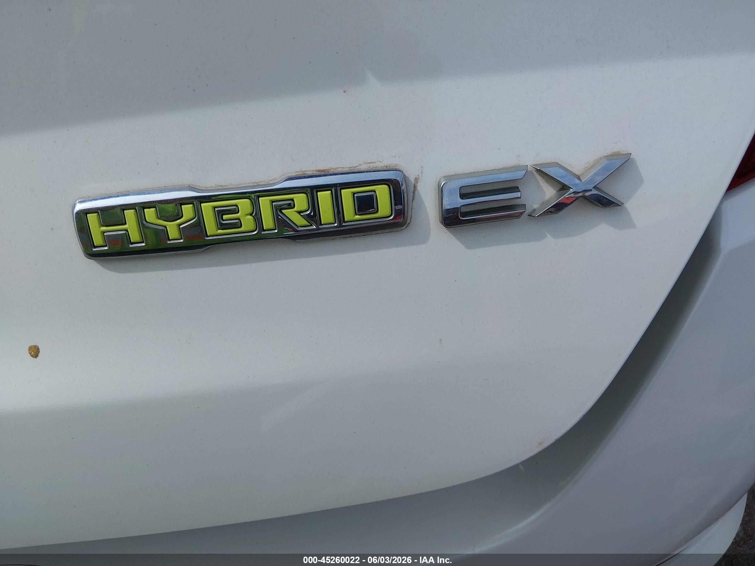 2013 Kia Optima Hybrid Ex White vin: KNAGM4AD3D5046455