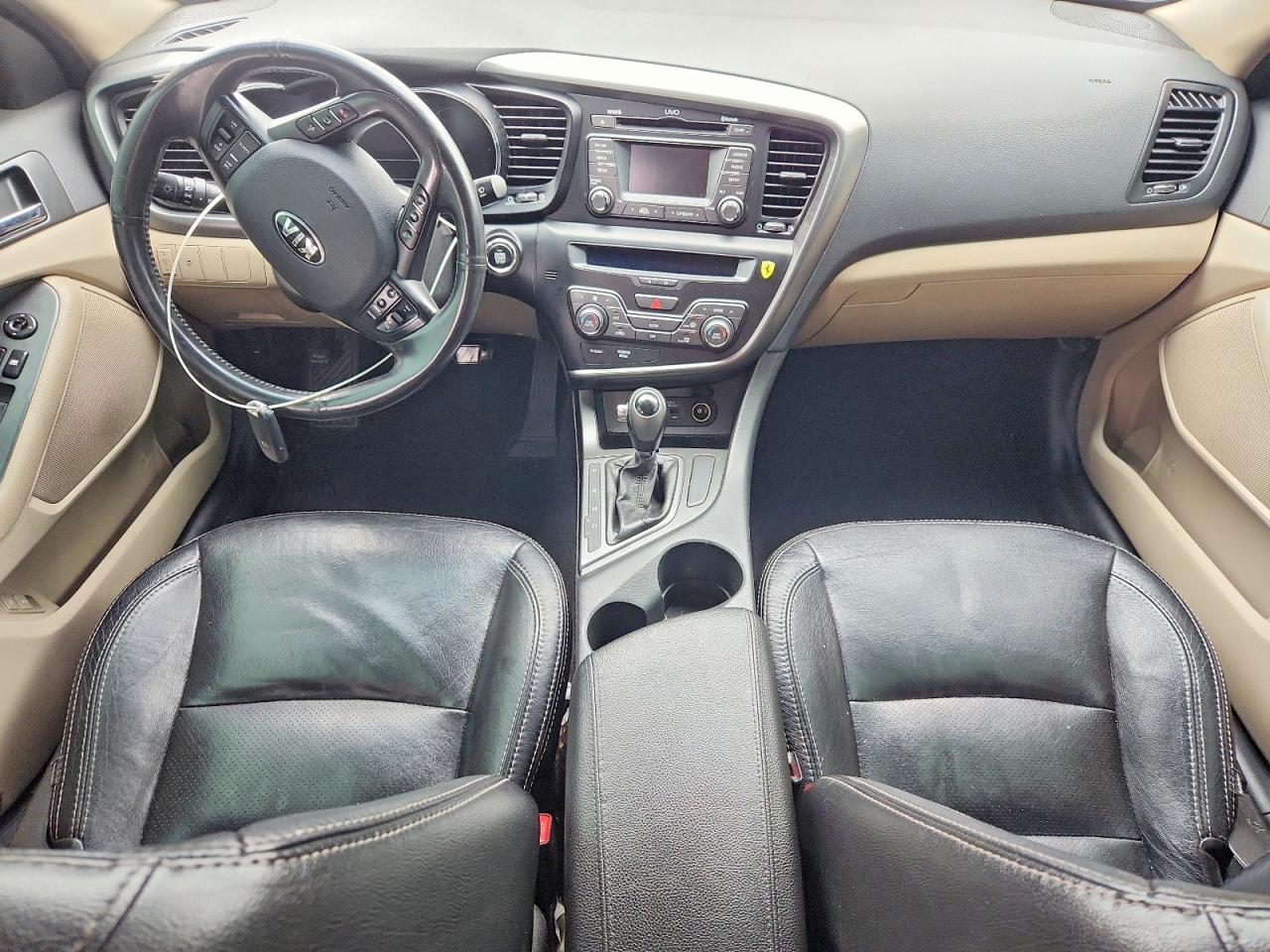 2013 Kia Optima Hybrid Белый vin: KNAGM4AD3D5046844