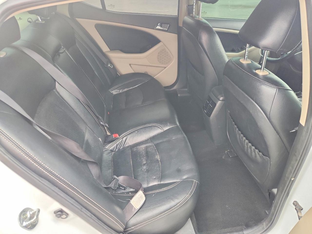 2013 Kia Optima Hybrid Белый vin: KNAGM4AD3D5046844